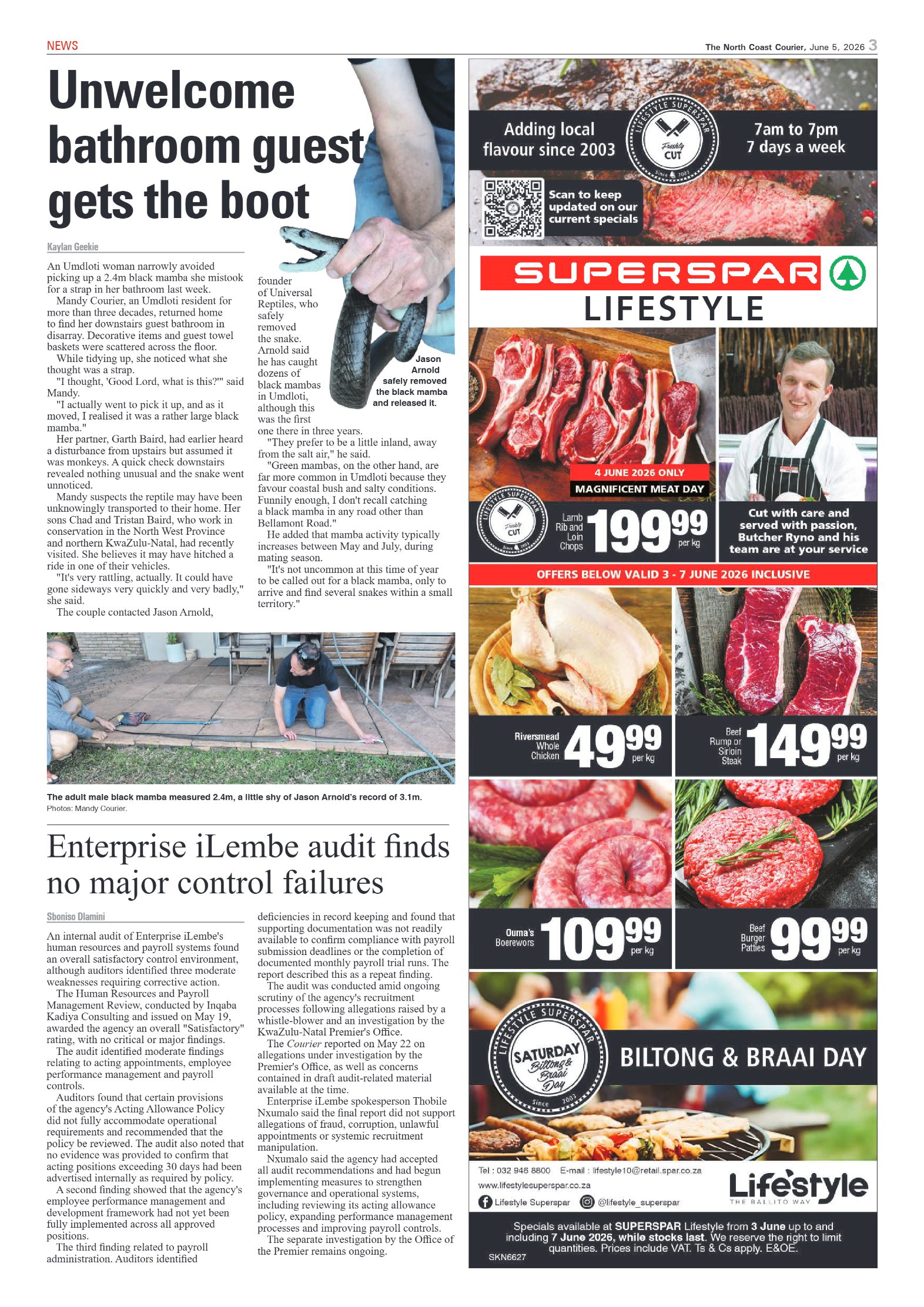 The North Coast Courier – 05 June 2026 page 3