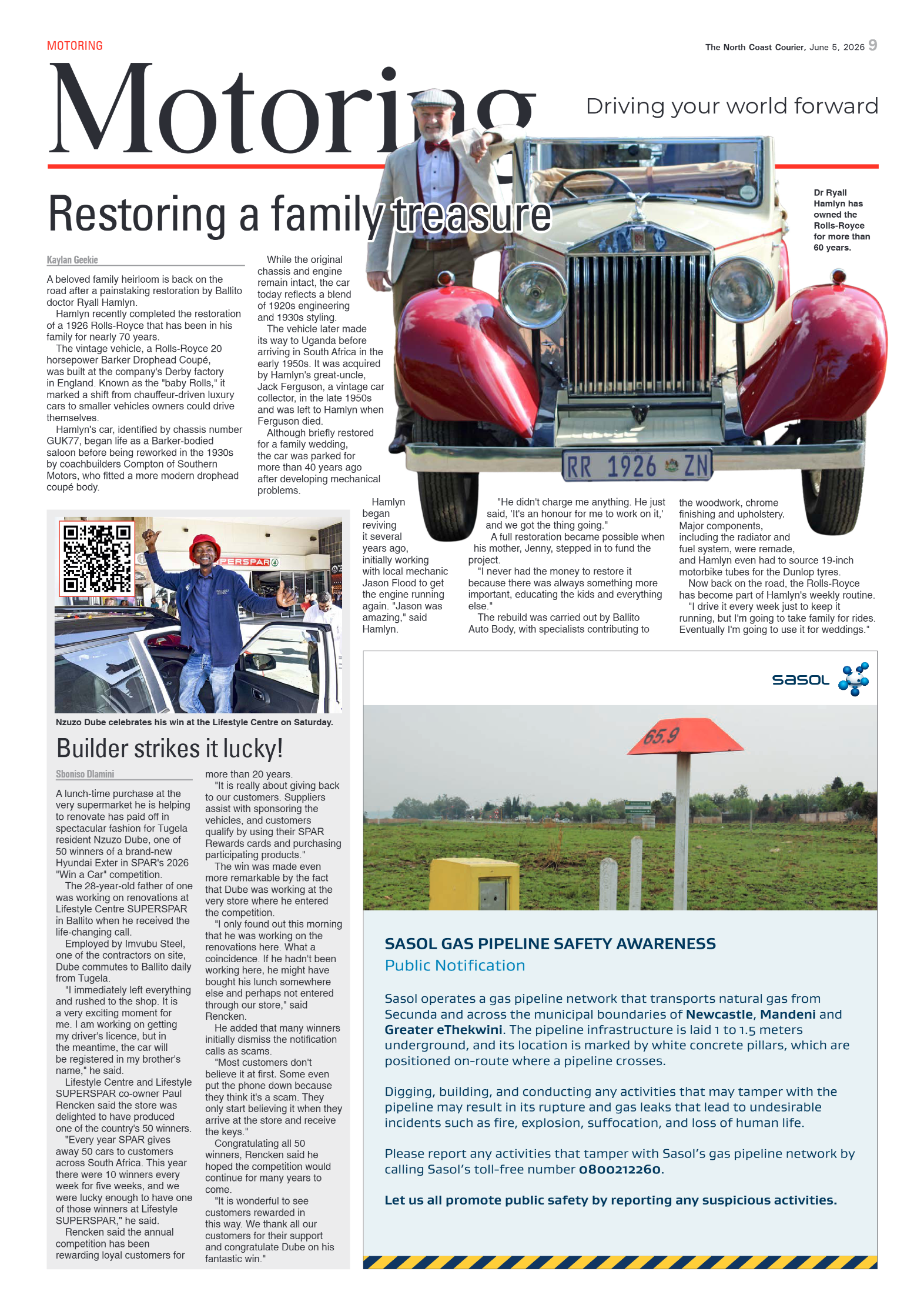 The North Coast Courier – 05 June 2026 page 9