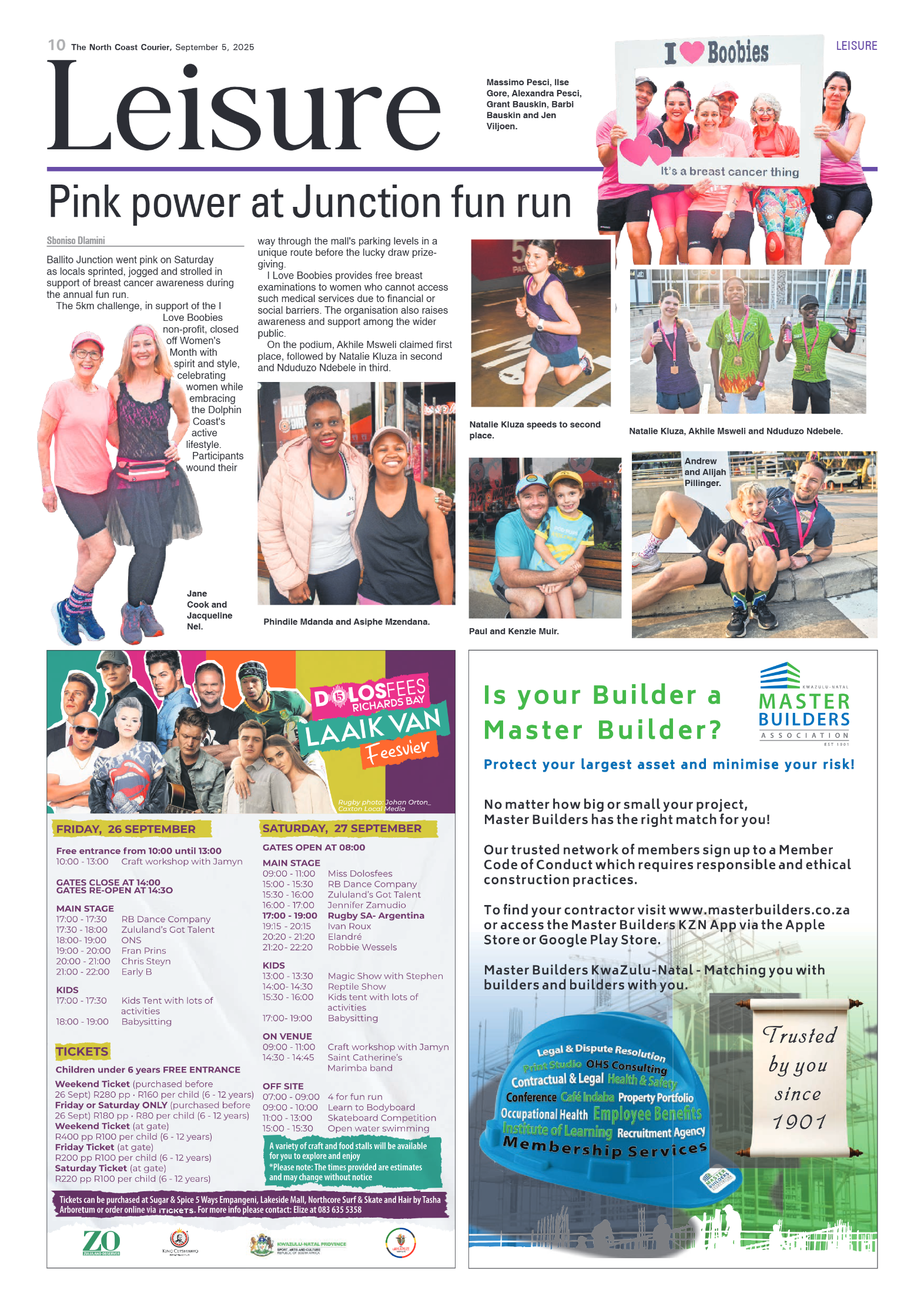 The North Coast Courier – 05 September 2025 page 10
