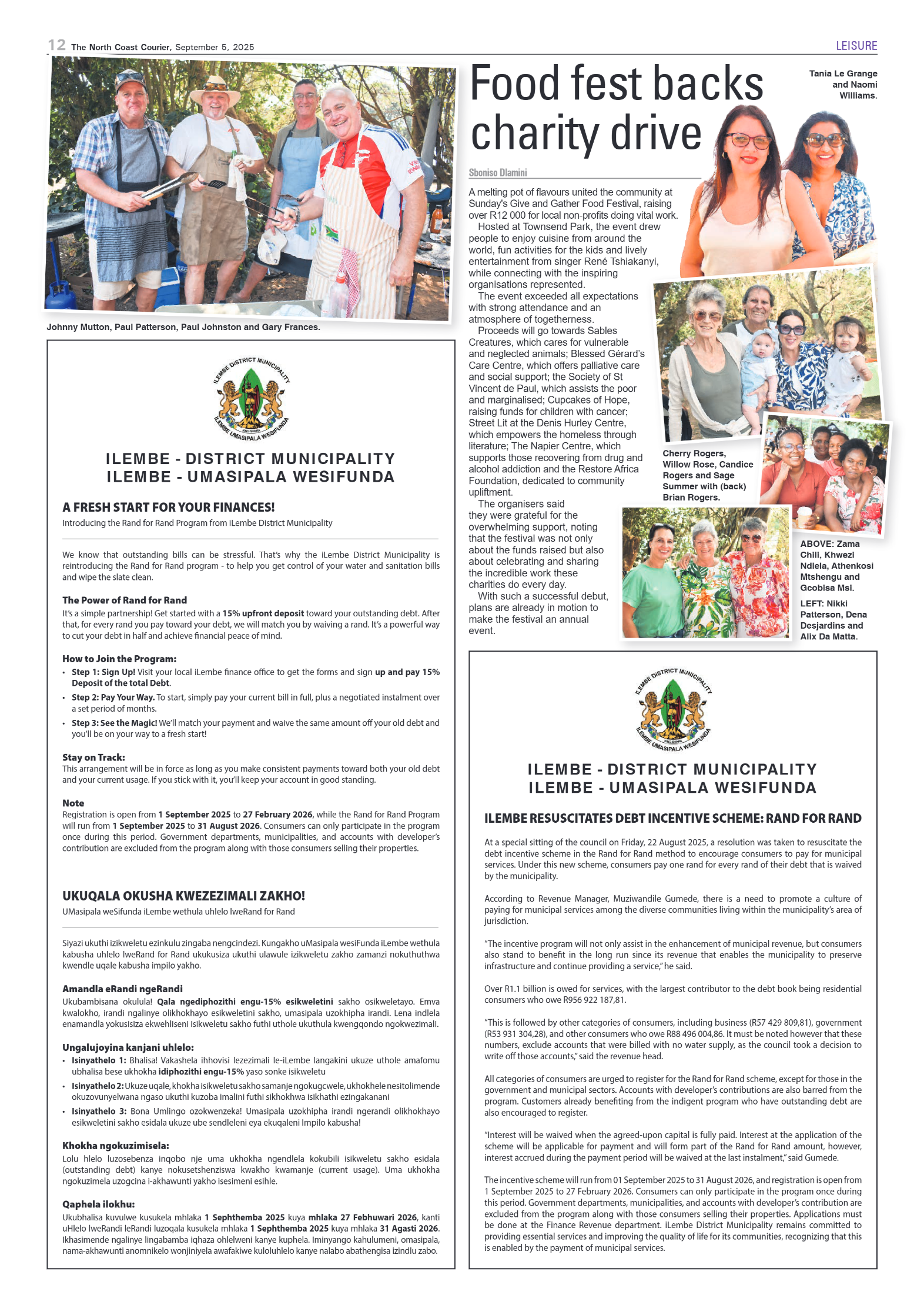 The North Coast Courier – 05 September 2025 page 12