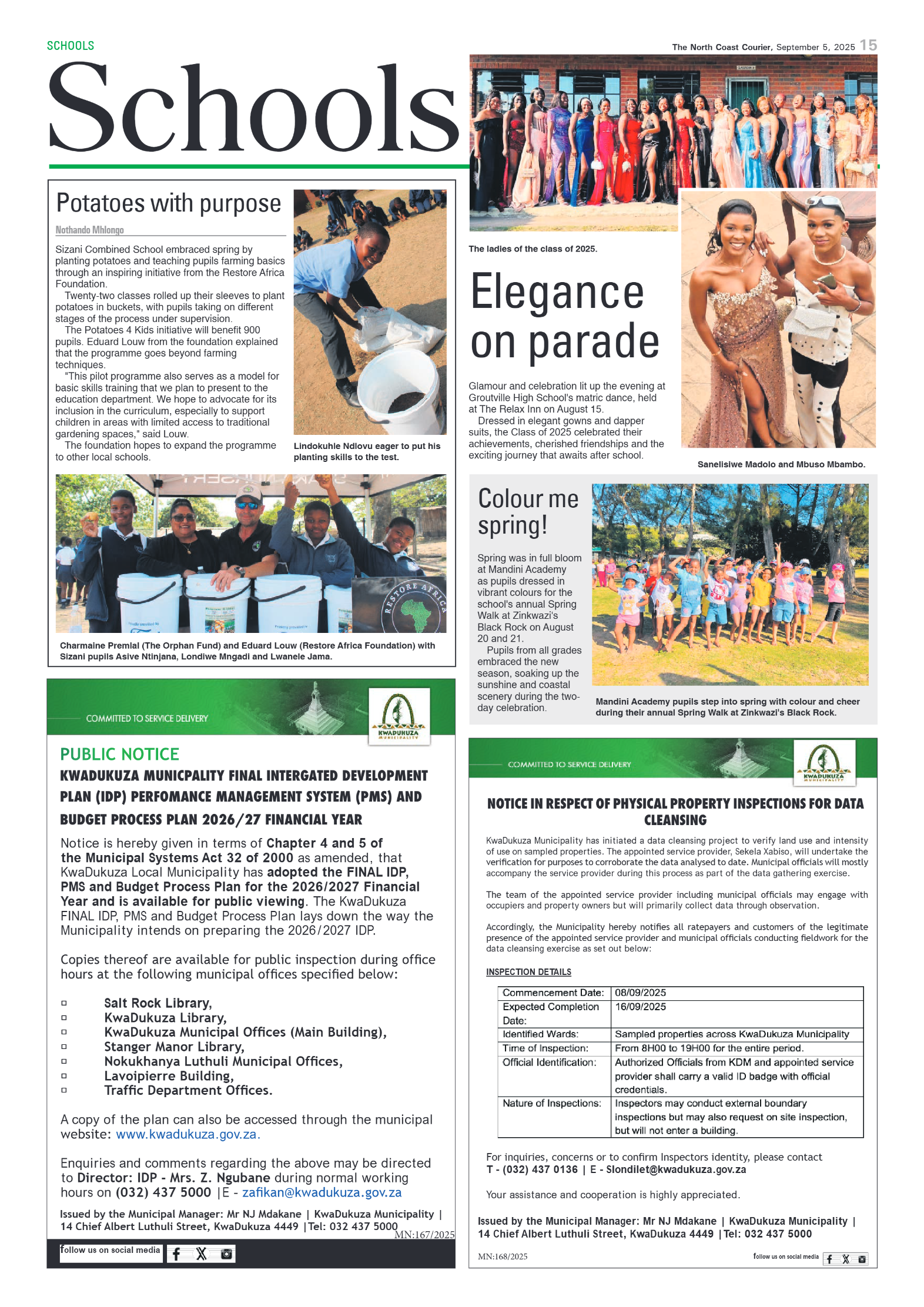 The North Coast Courier – 05 September 2025 page 15