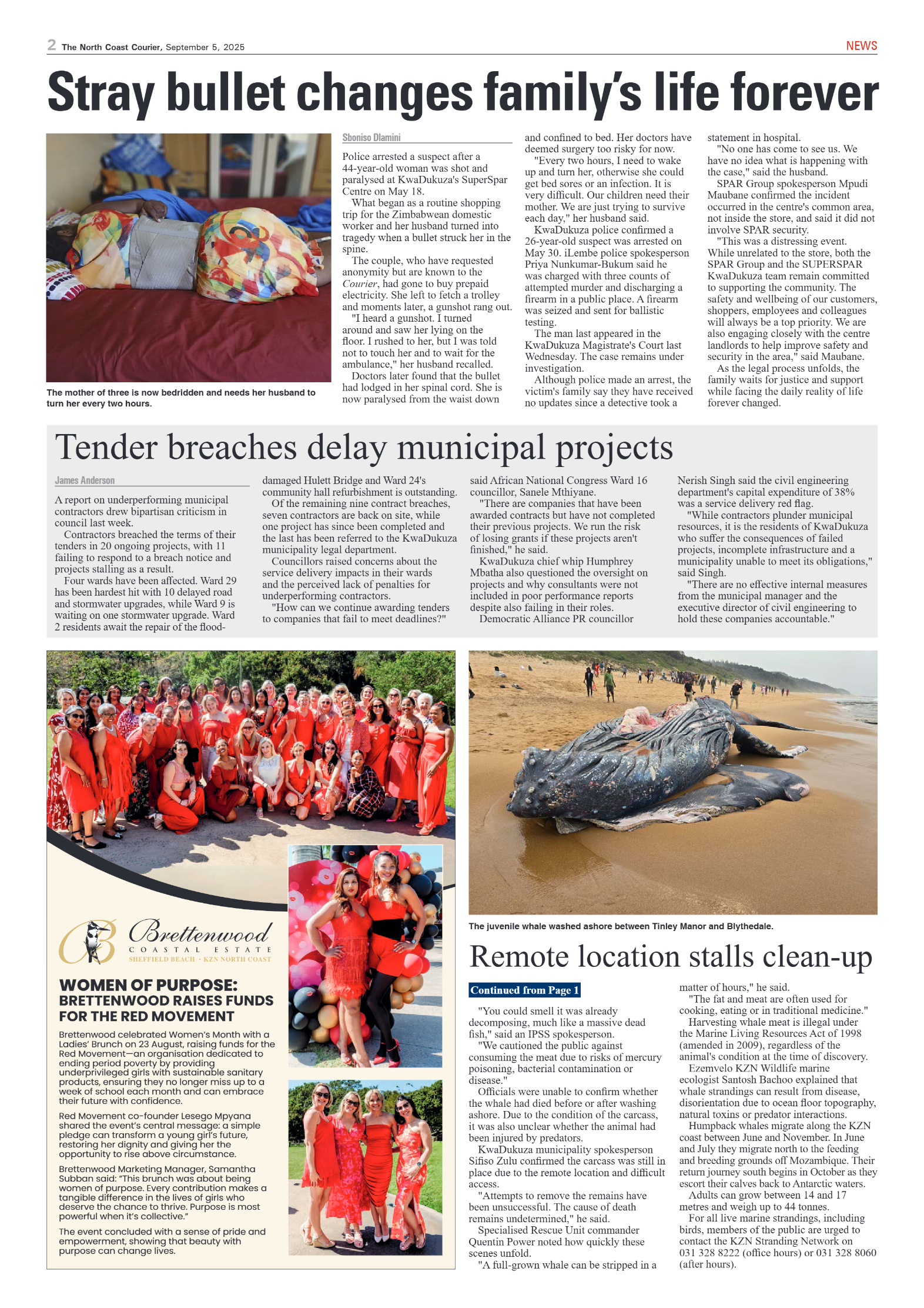 The North Coast Courier – 05 September 2025 page 2