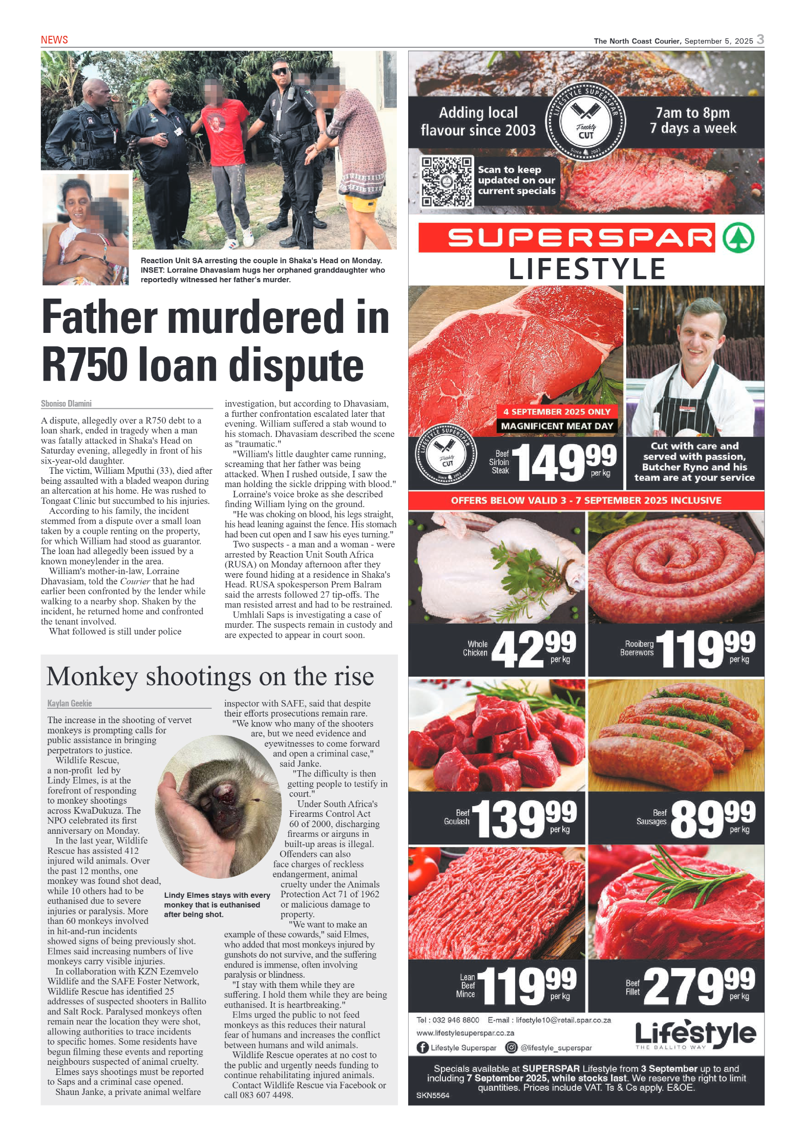 The North Coast Courier – 05 September 2025 page 3