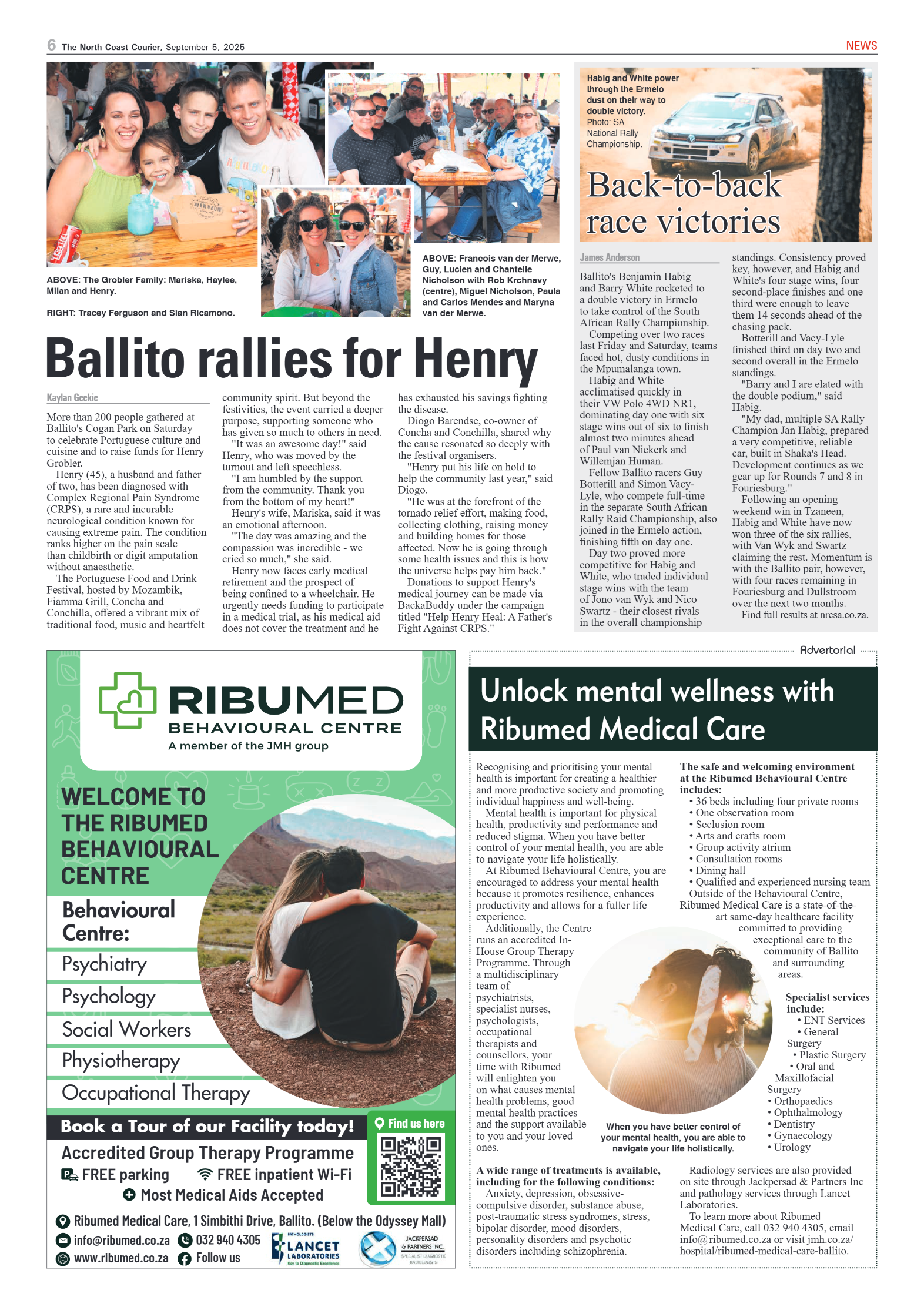 The North Coast Courier – 05 September 2025 page 6