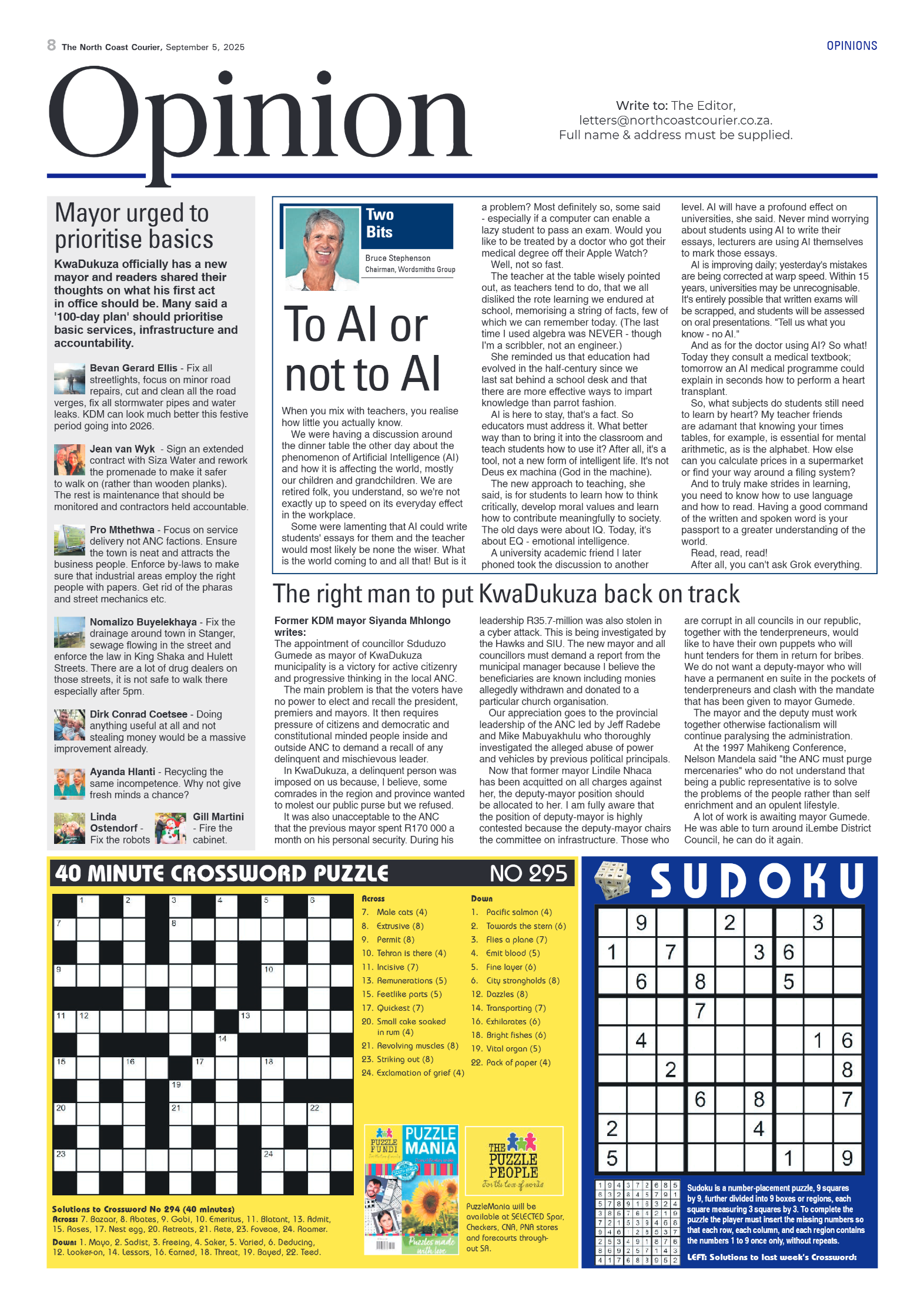 The North Coast Courier – 05 September 2025 page 8