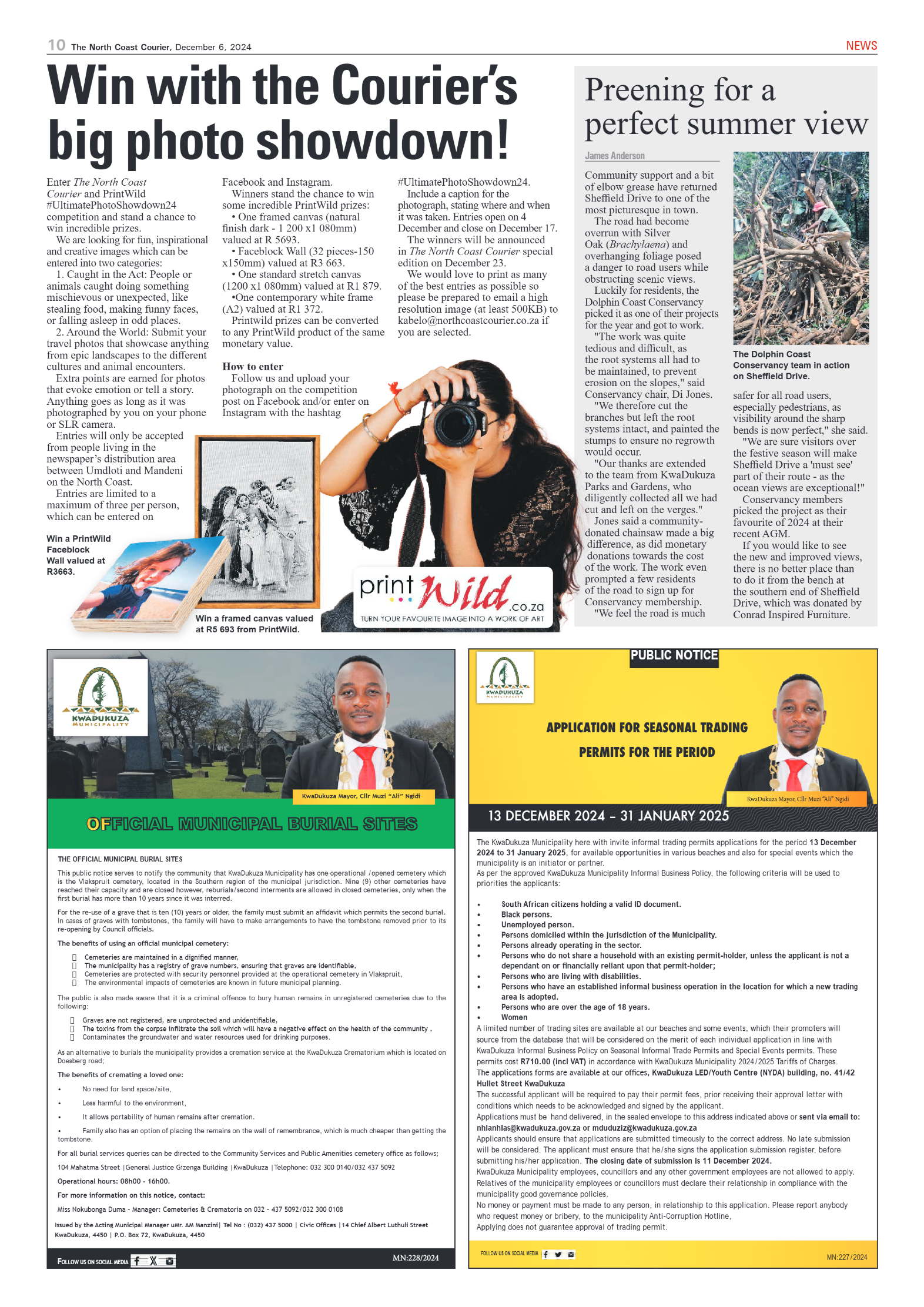 The North Coast Courier – 06 December 2024 page 10