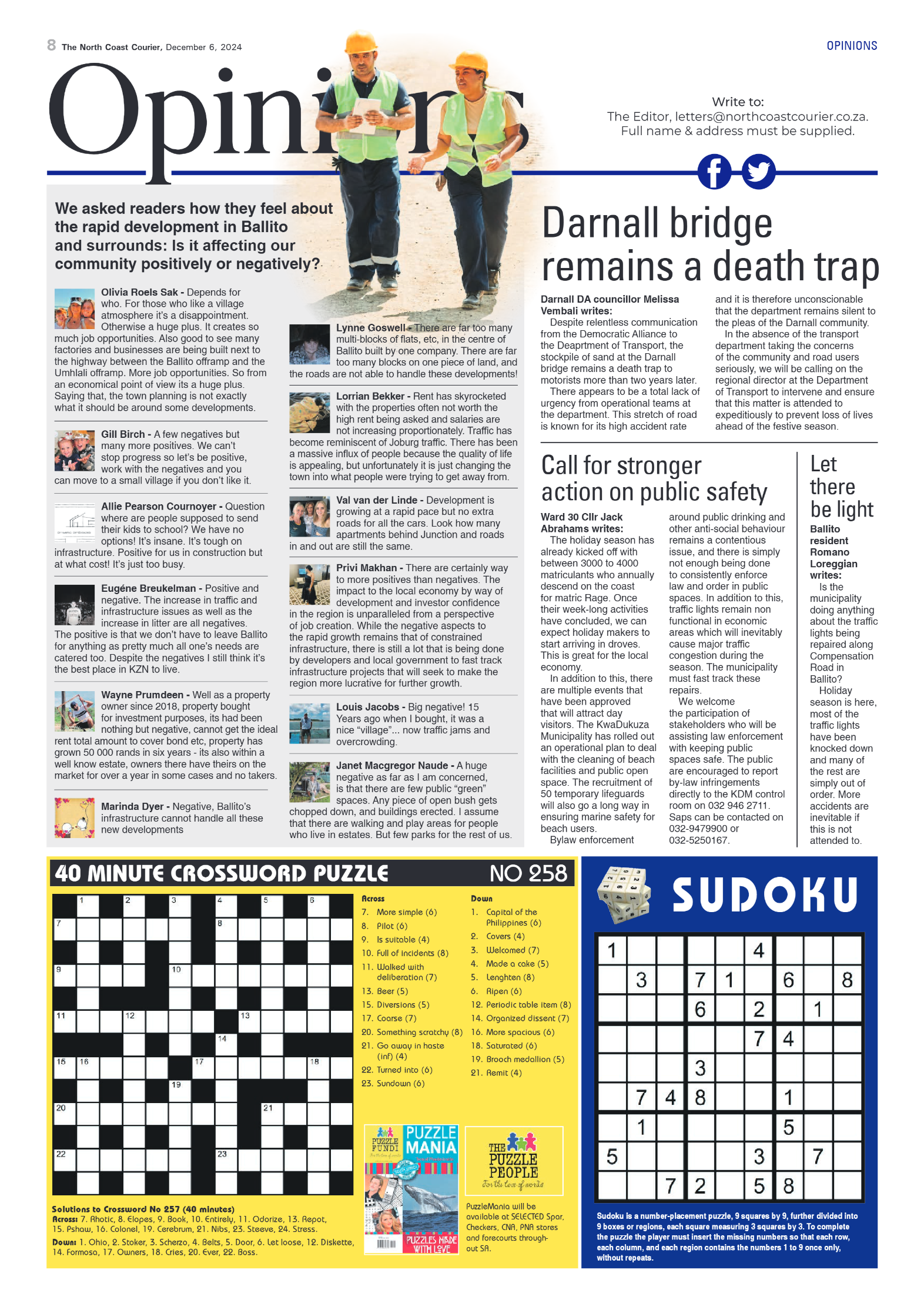 The North Coast Courier – 06 December 2024 page 8