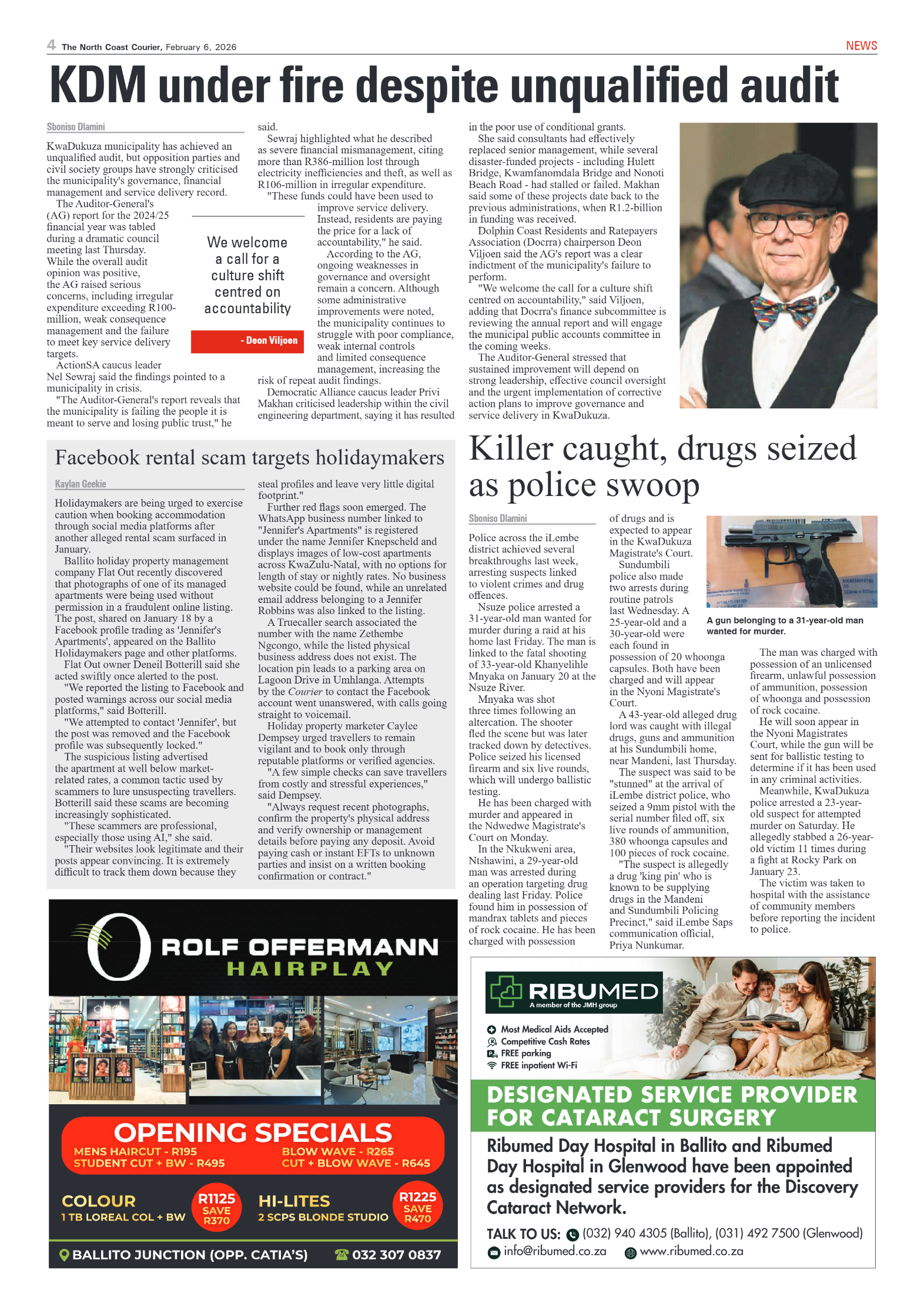 The North Coast Courier – 06 February 2026 page 4