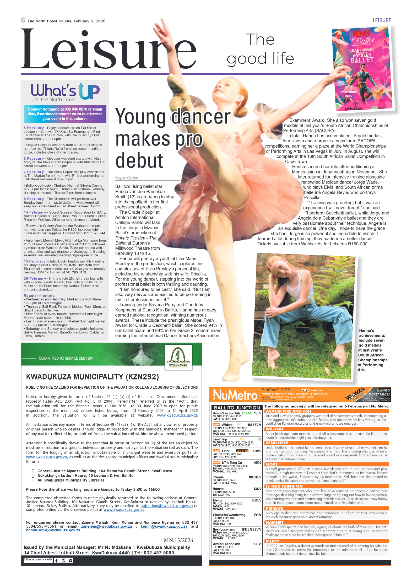 The North Coast Courier – 06 February 2026 page 6