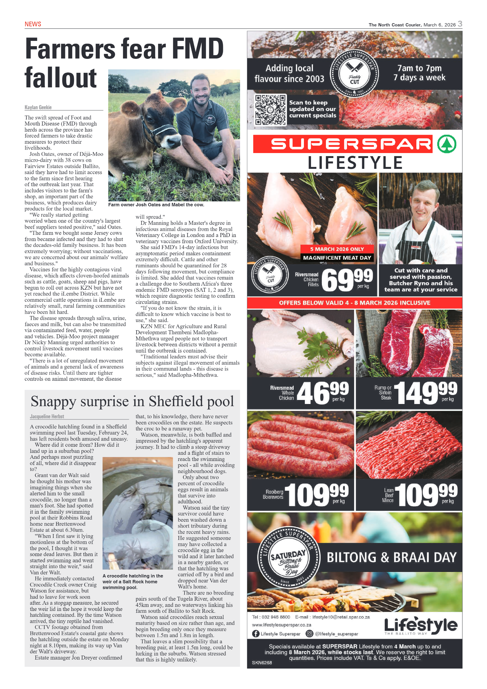 The North Coast Courier – 06 March 2026 page 3