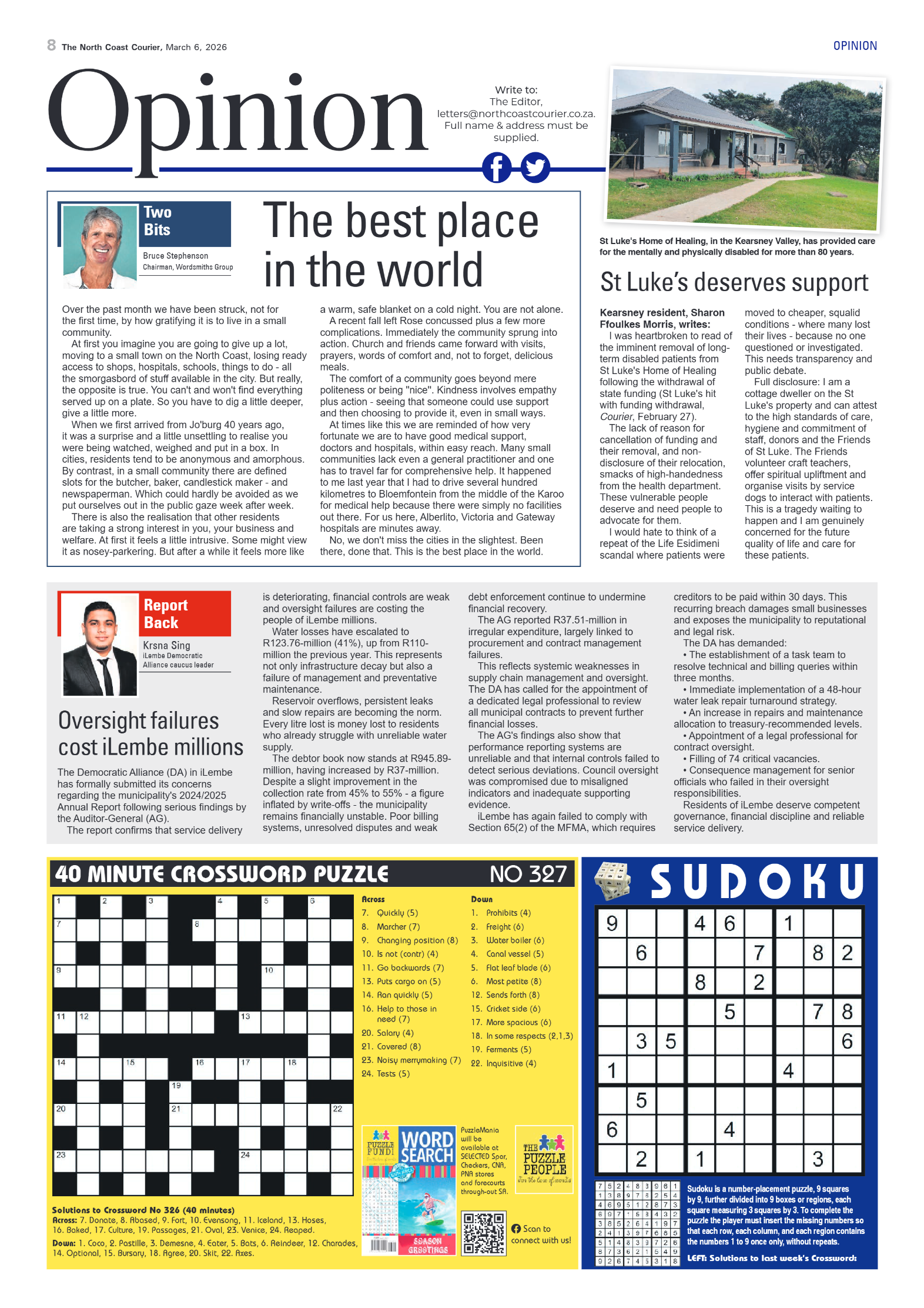 The North Coast Courier – 06 March 2026 page 8