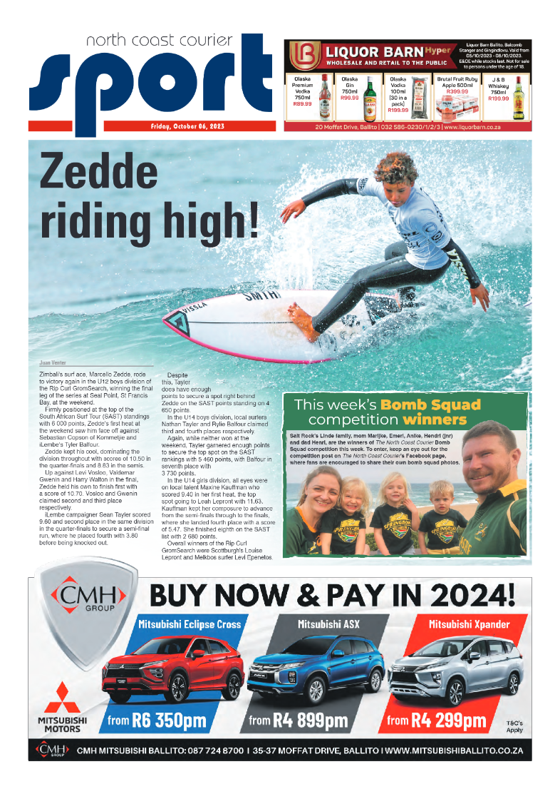 The North Coast Courier 06 October 2023 page 16