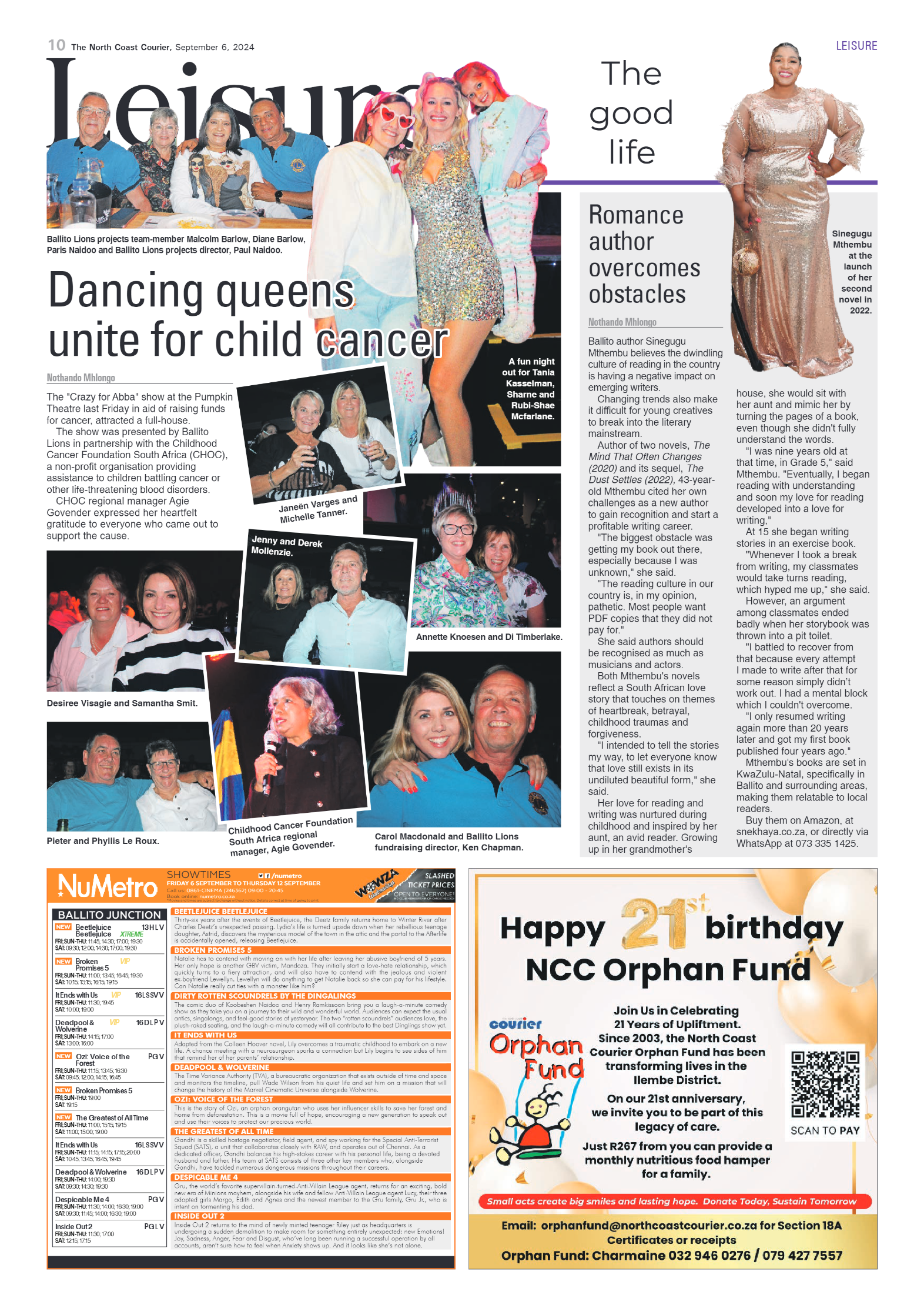 The North Coast Courier – 06 September 2024 page 10