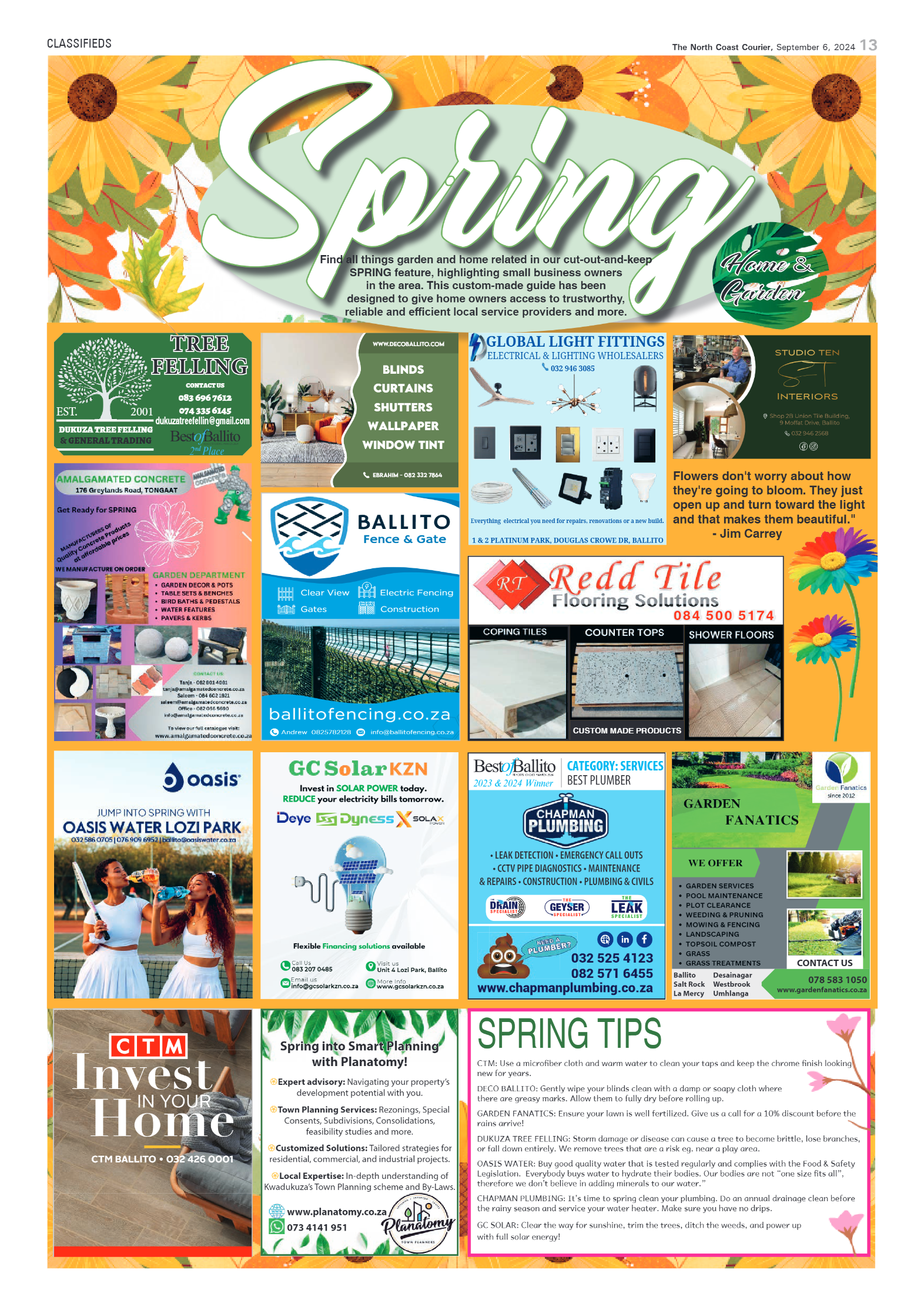 The North Coast Courier – 06 September 2024 page 13
