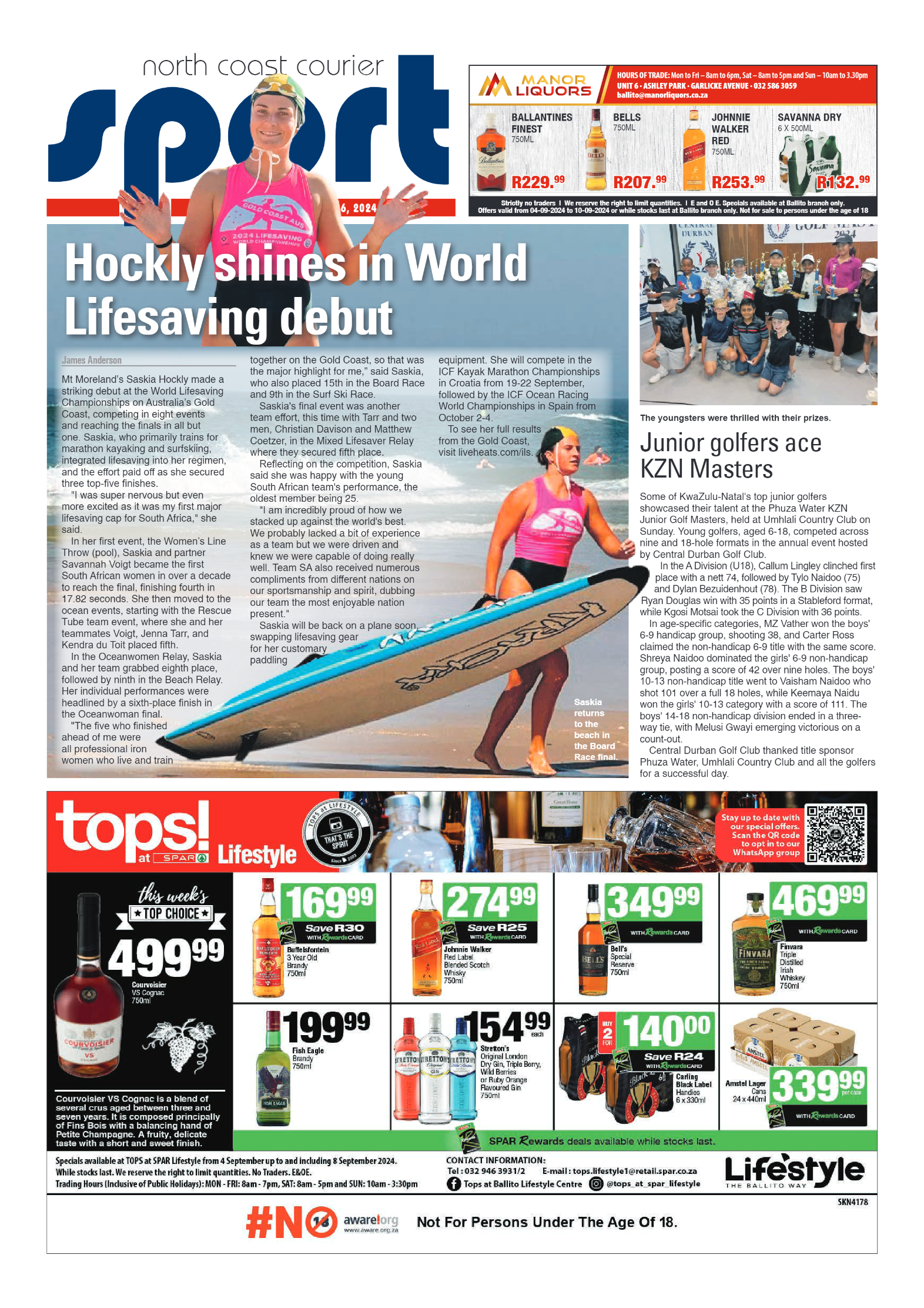 The North Coast Courier – 06 September 2024 page 16