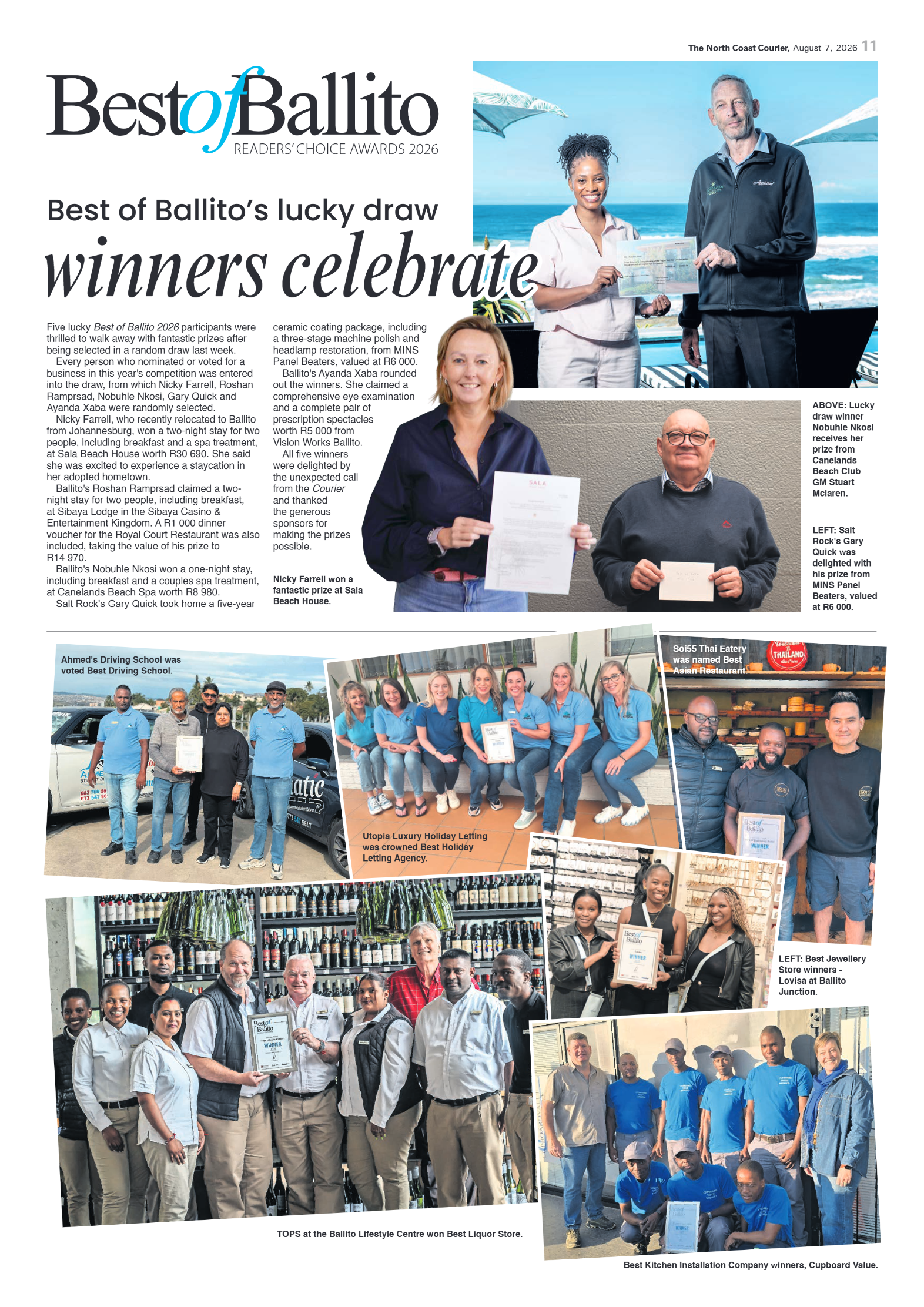 The North Coast Courier – 07 August 2026 page 11