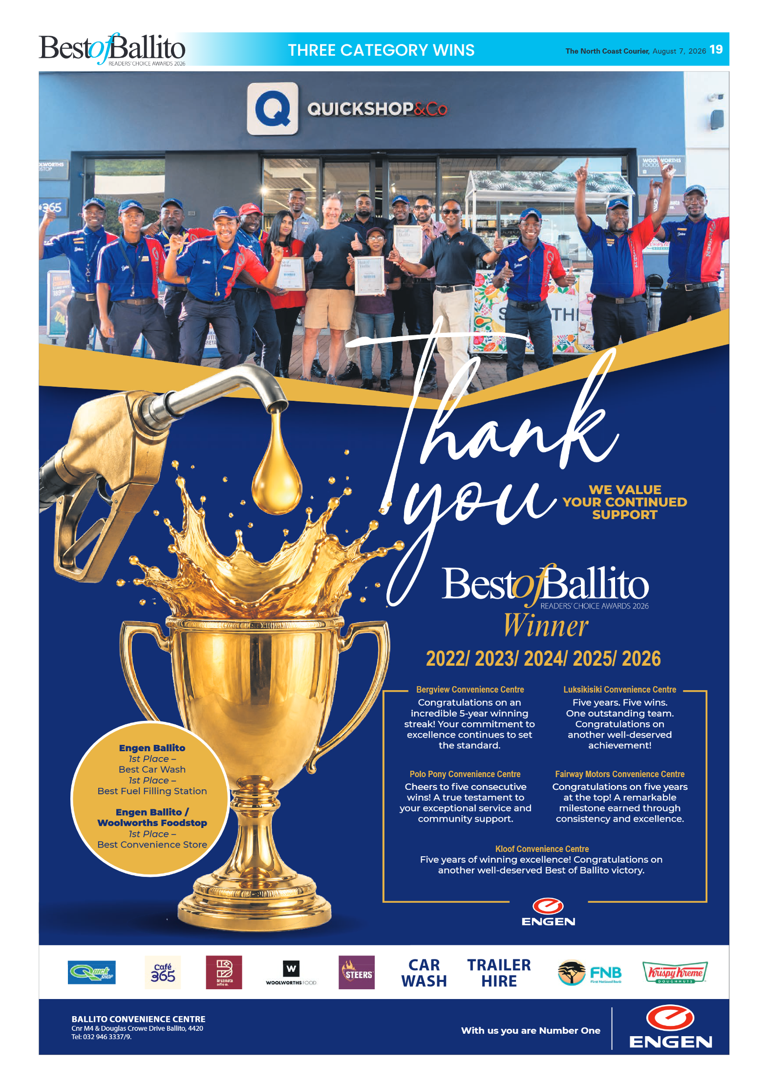 The North Coast Courier – 07 August 2026 page 19