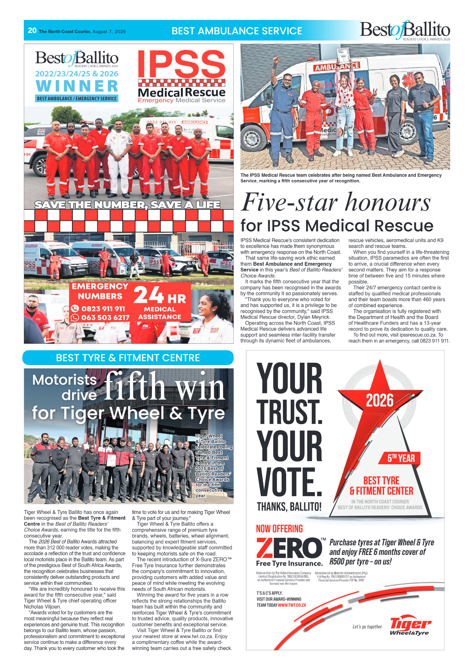 The North Coast Courier – 07 August 2026 page 20