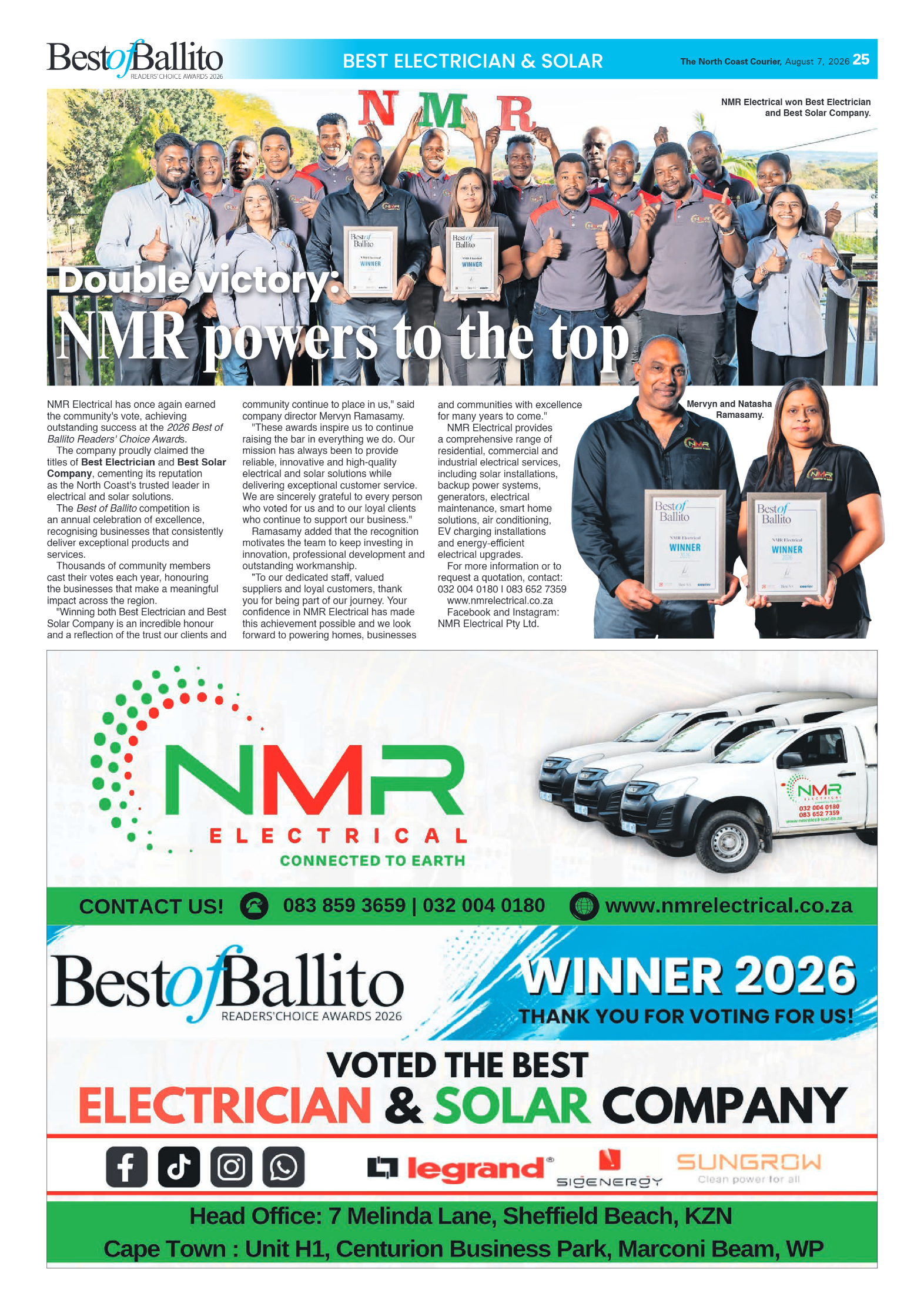 The North Coast Courier – 07 August 2026 page 25