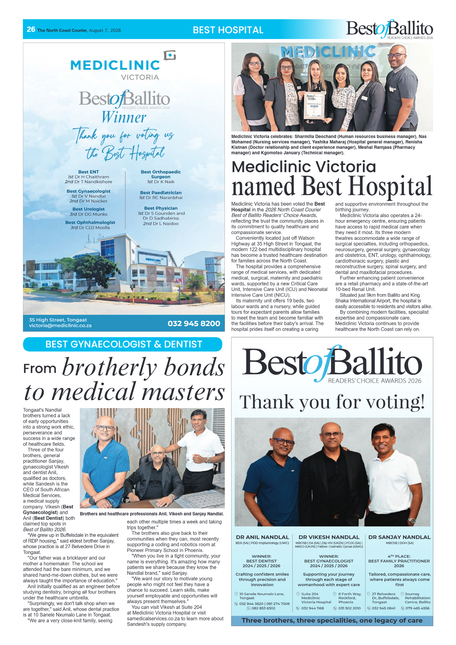 The North Coast Courier – 07 August 2026 page 26