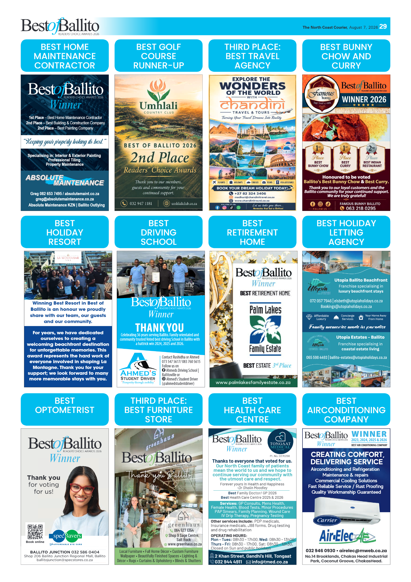 The North Coast Courier – 07 August 2026 page 29