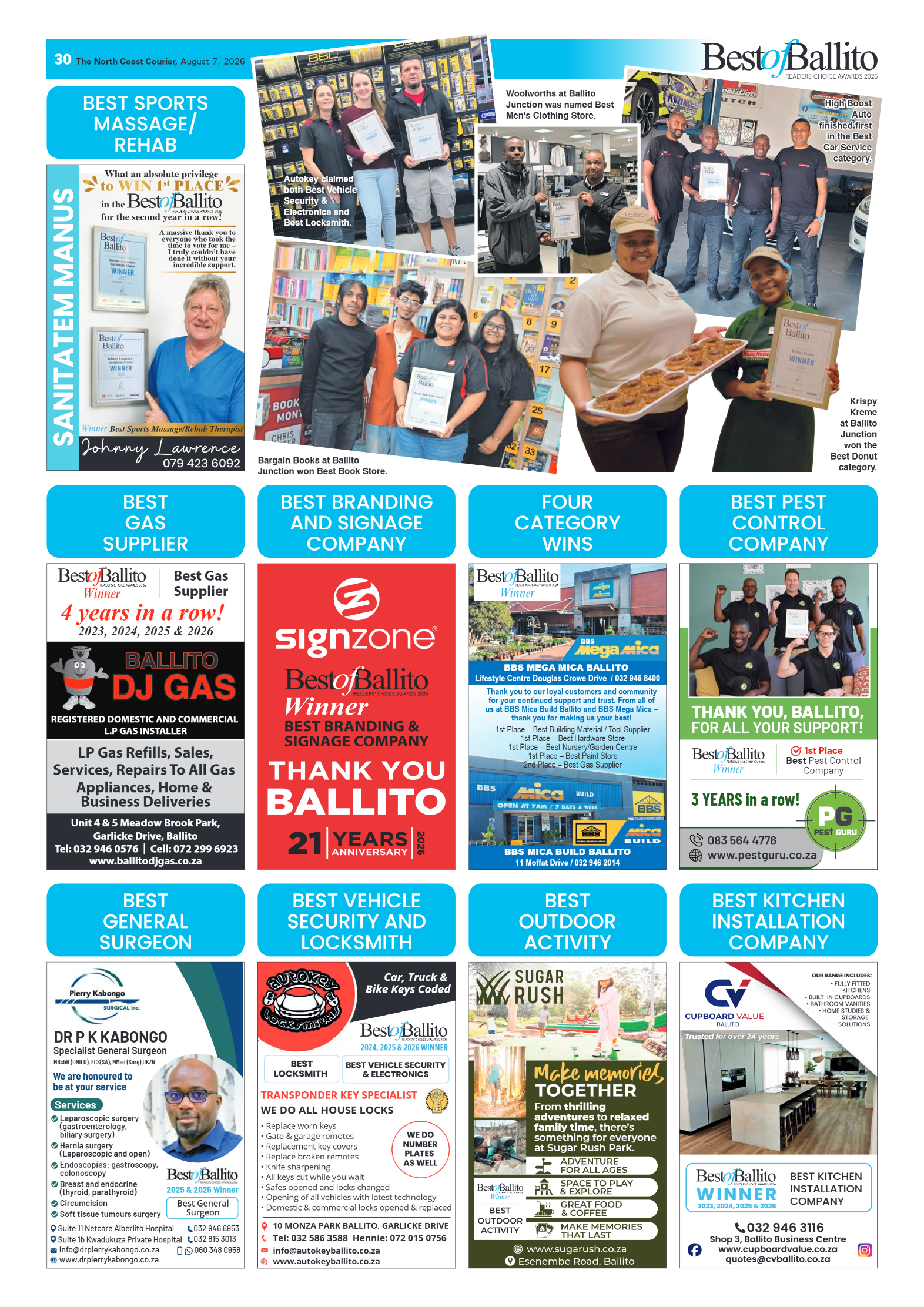 The North Coast Courier – 07 August 2026 page 30