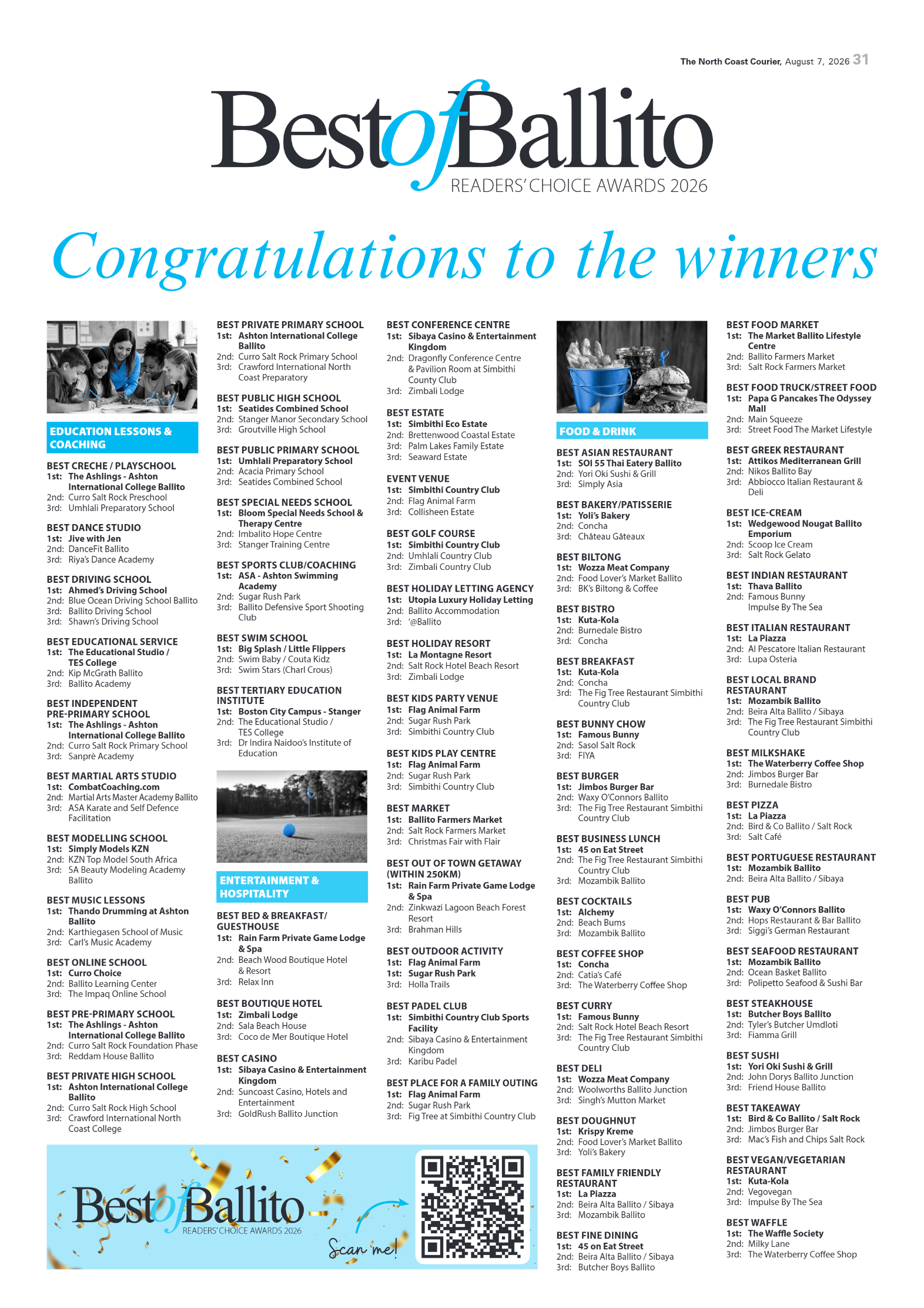The North Coast Courier – 07 August 2026 page 31