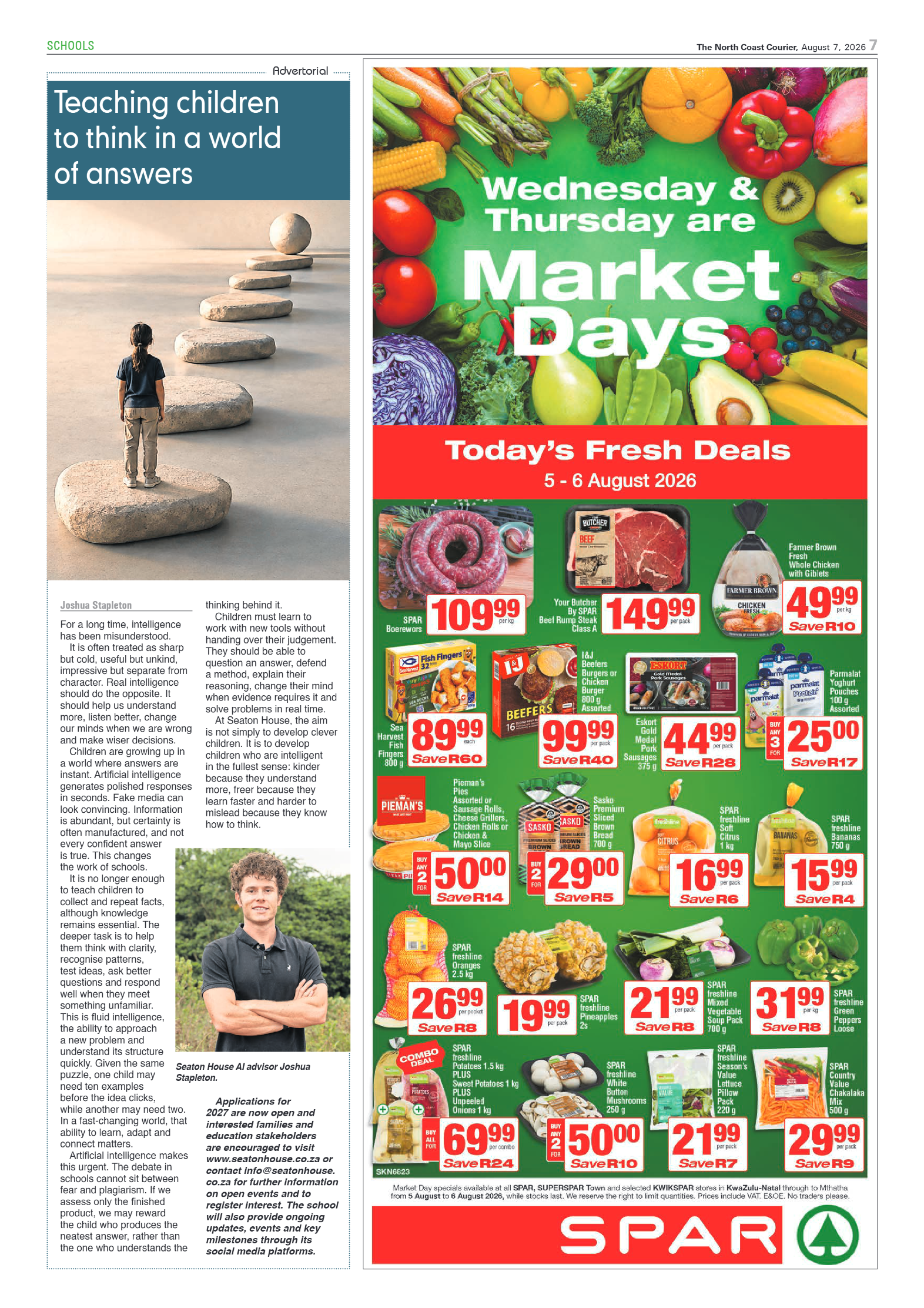 The North Coast Courier – 07 August 2026 page 7