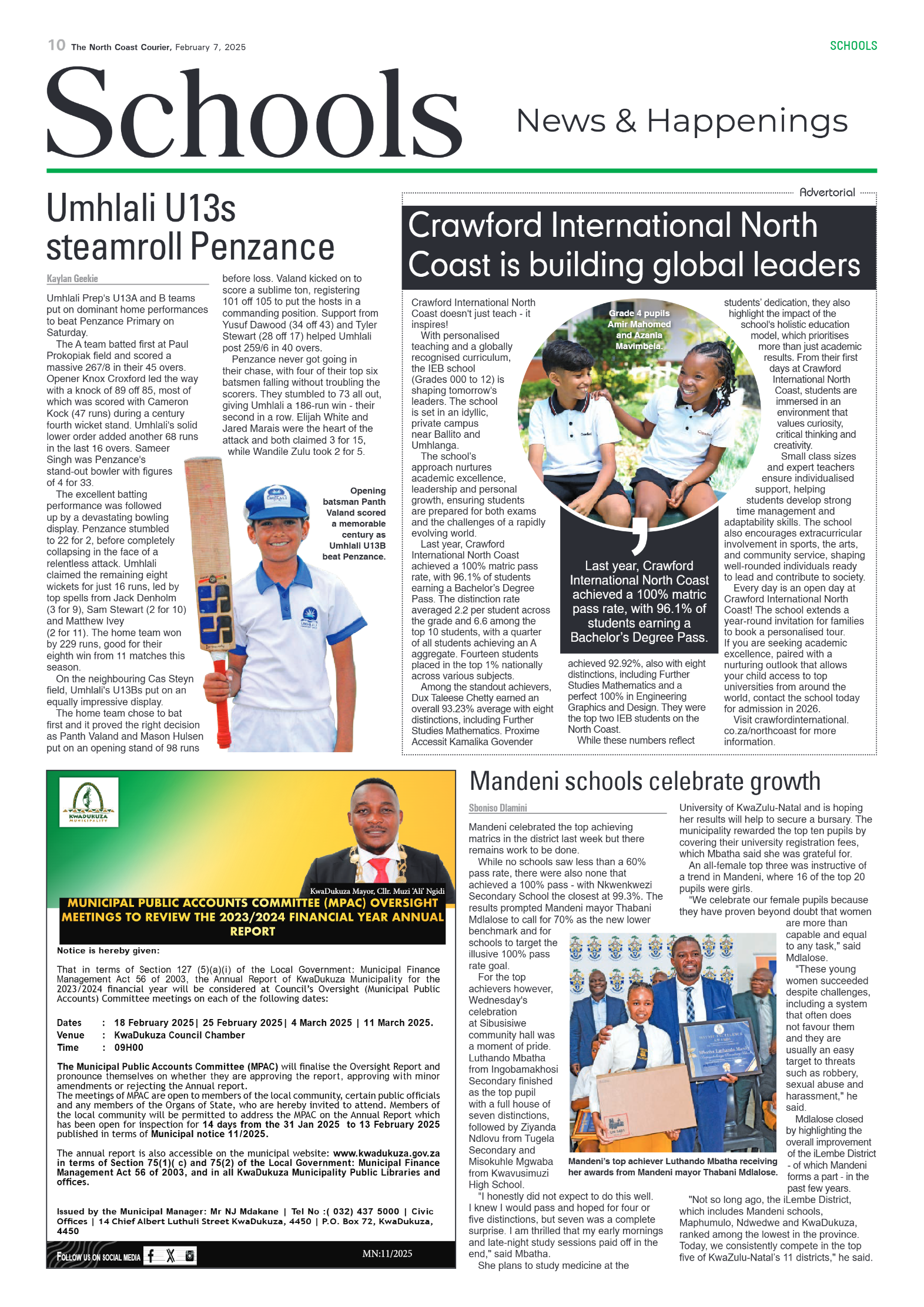 The North Coast Courier – 07 February 2025 page 10
