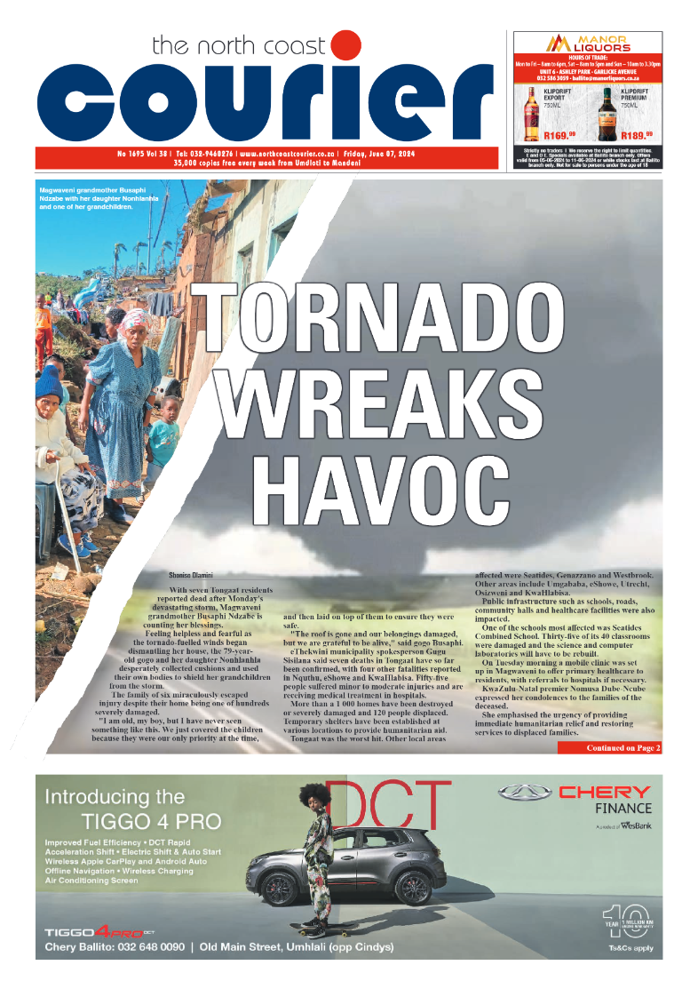 The North Coast Courier – 07 June 2024 page 1