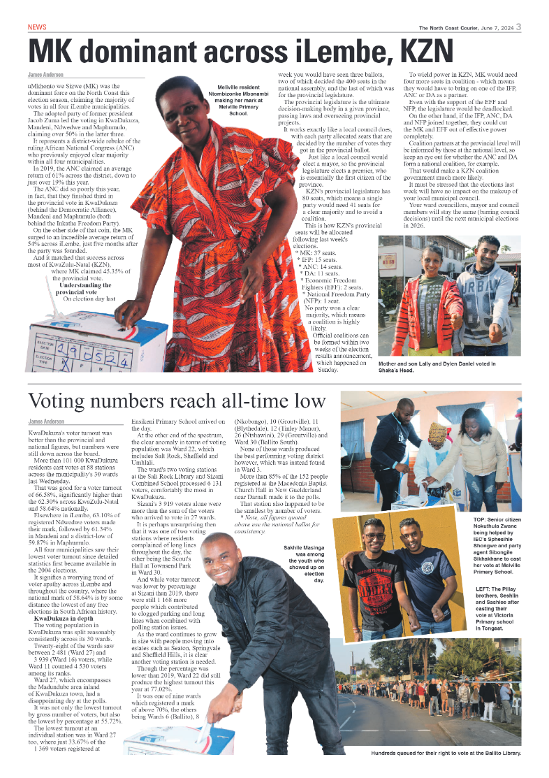 The North Coast Courier – 07 June 2024 page 3