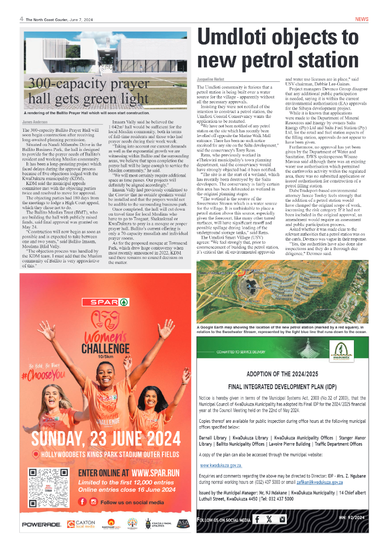 The North Coast Courier – 07 June 2024 page 4