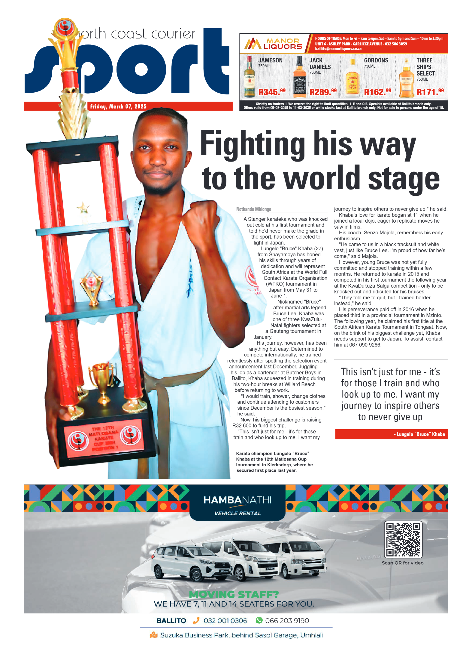 The North Coast Courier – 07 March 2025 page 20