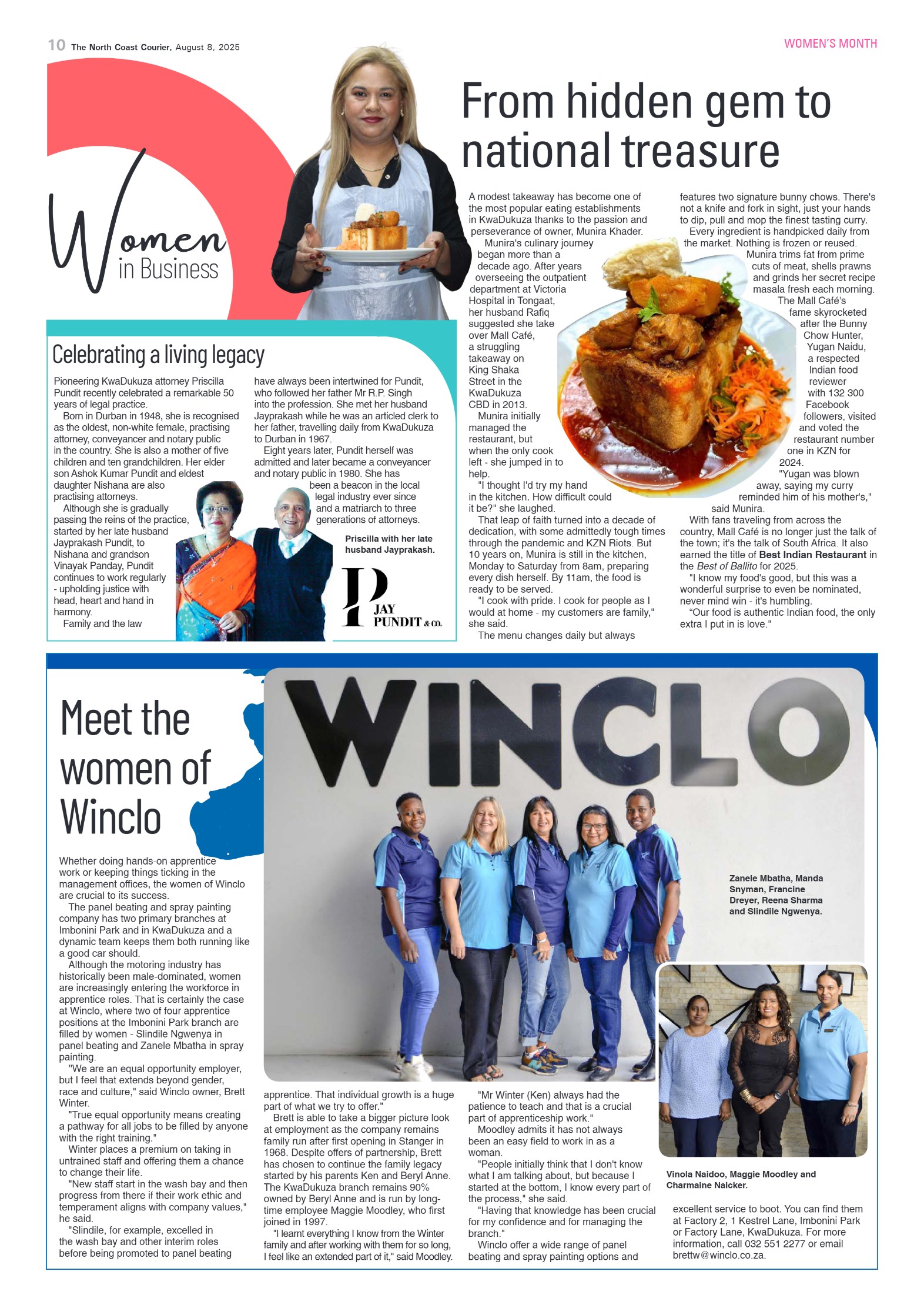 The North Coast Courier – 08 August 2025 page 10