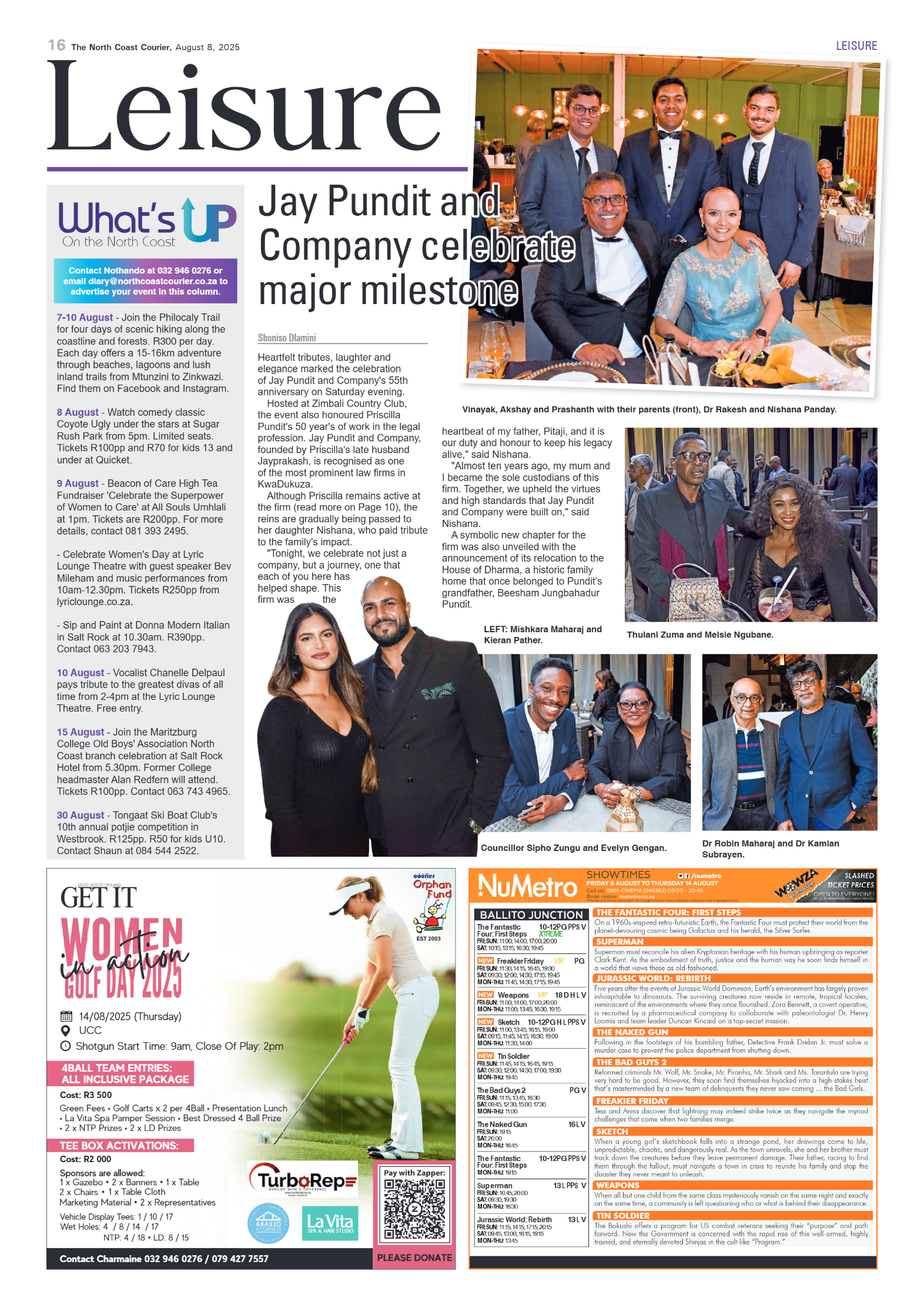 The North Coast Courier – 08 August 2025 page 16