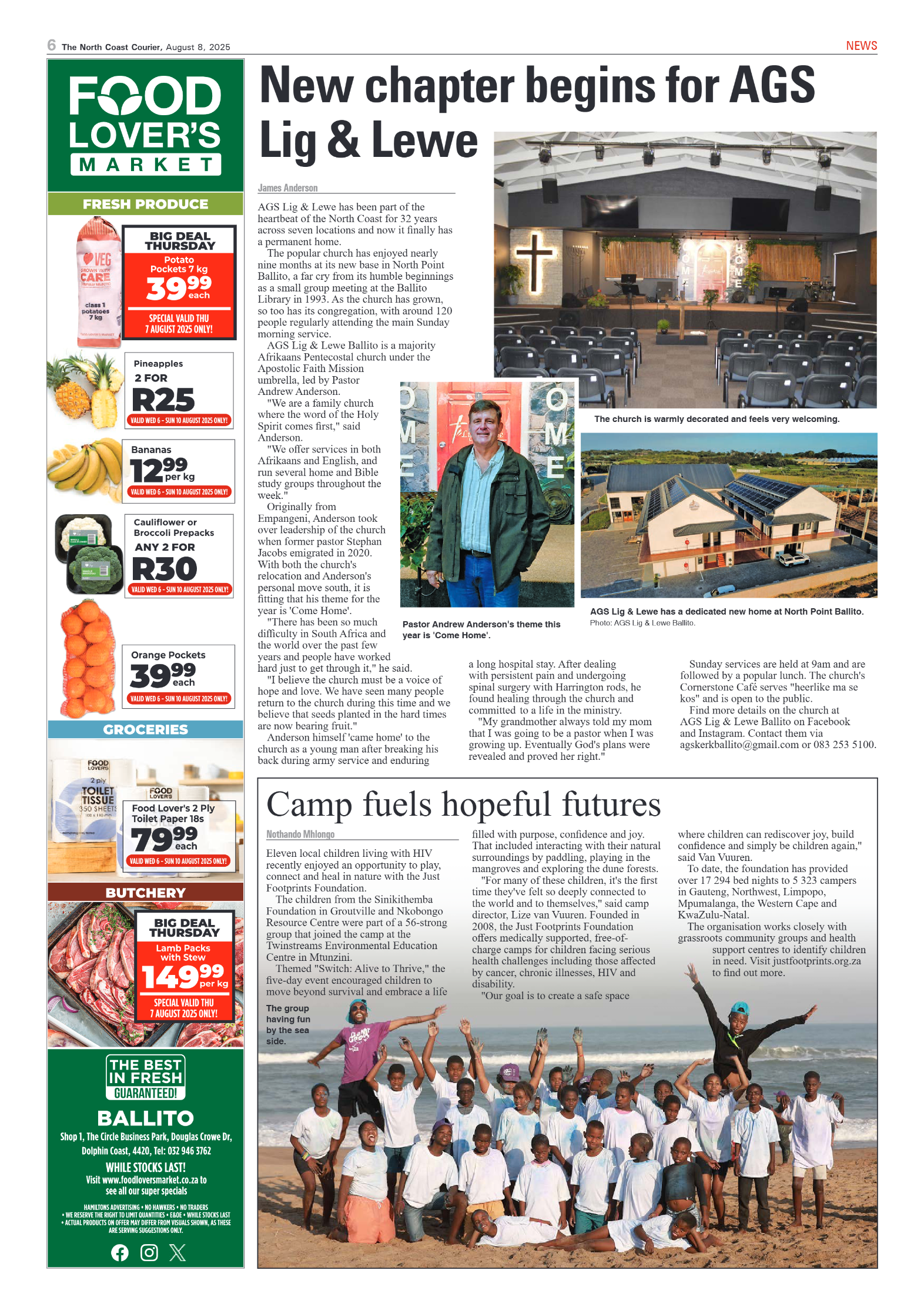The North Coast Courier – 08 August 2025 page 6