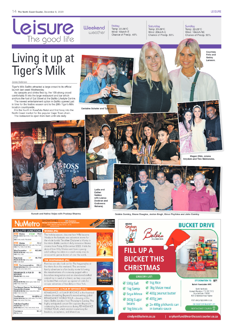 The North Coast Courier 08 December 2023 page 14