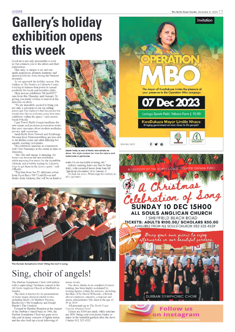 The North Coast Courier 08 December 2023 page 17