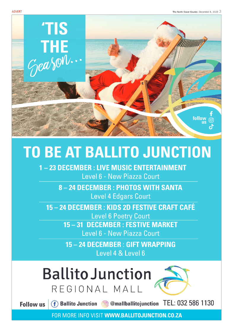 The North Coast Courier 08 December 2023 page 3