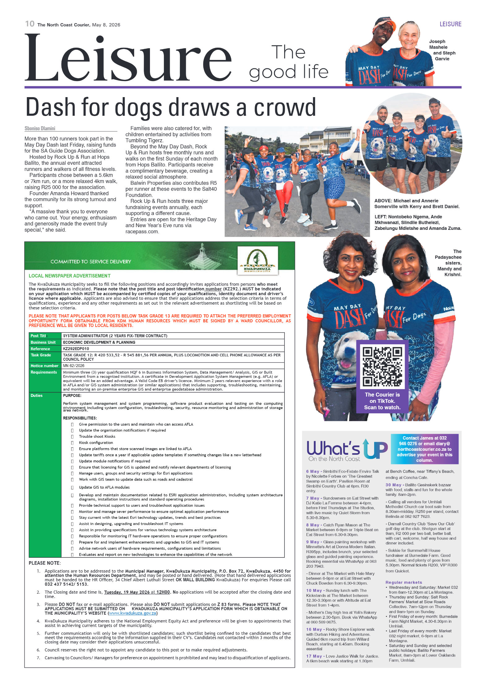 The North Coast Courier – 08 May 2026 page 10
