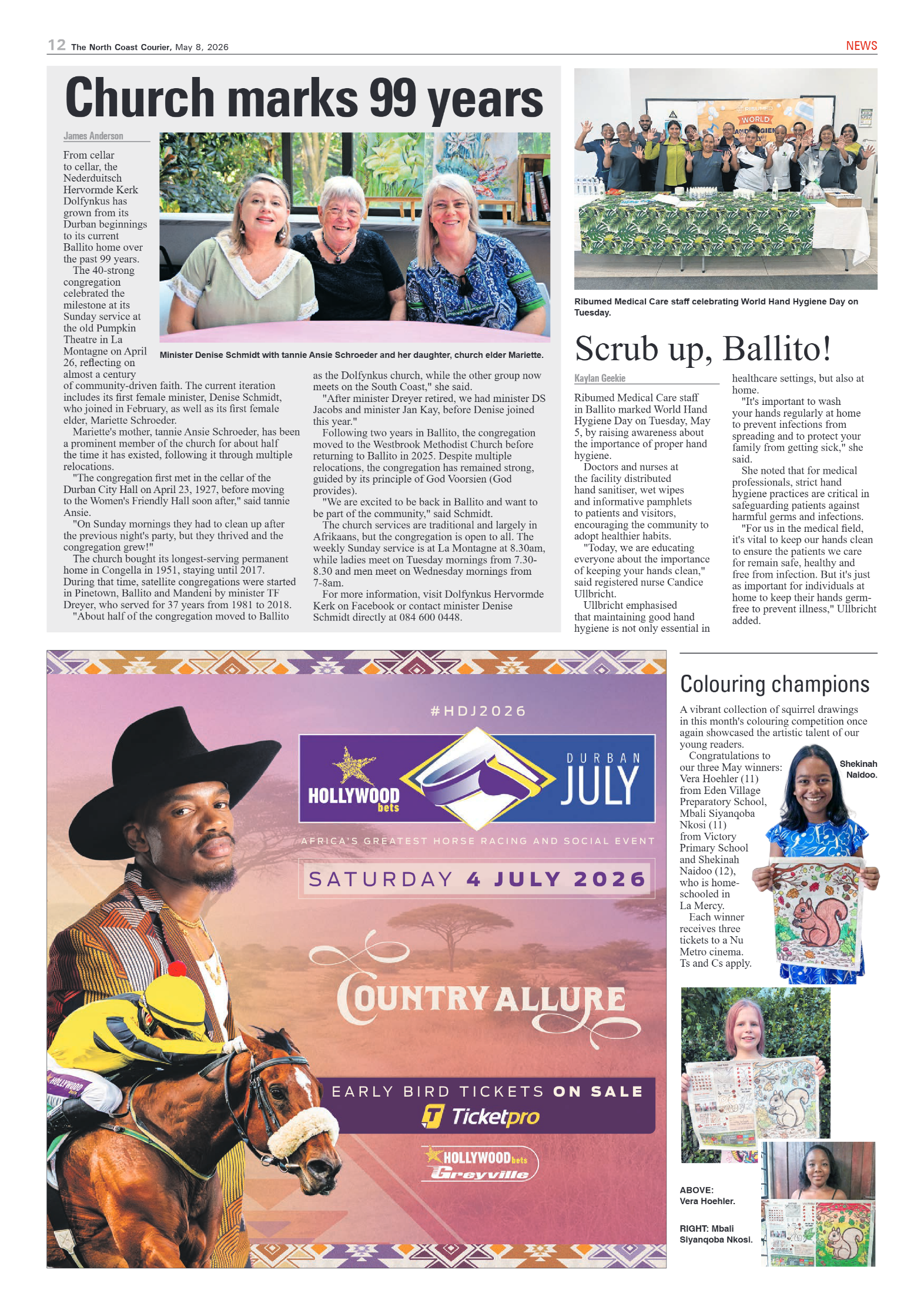 The North Coast Courier – 08 May 2026 page 12