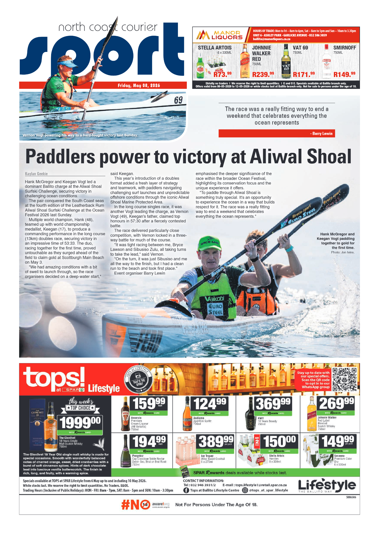 The North Coast Courier – 08 May 2026 page 16
