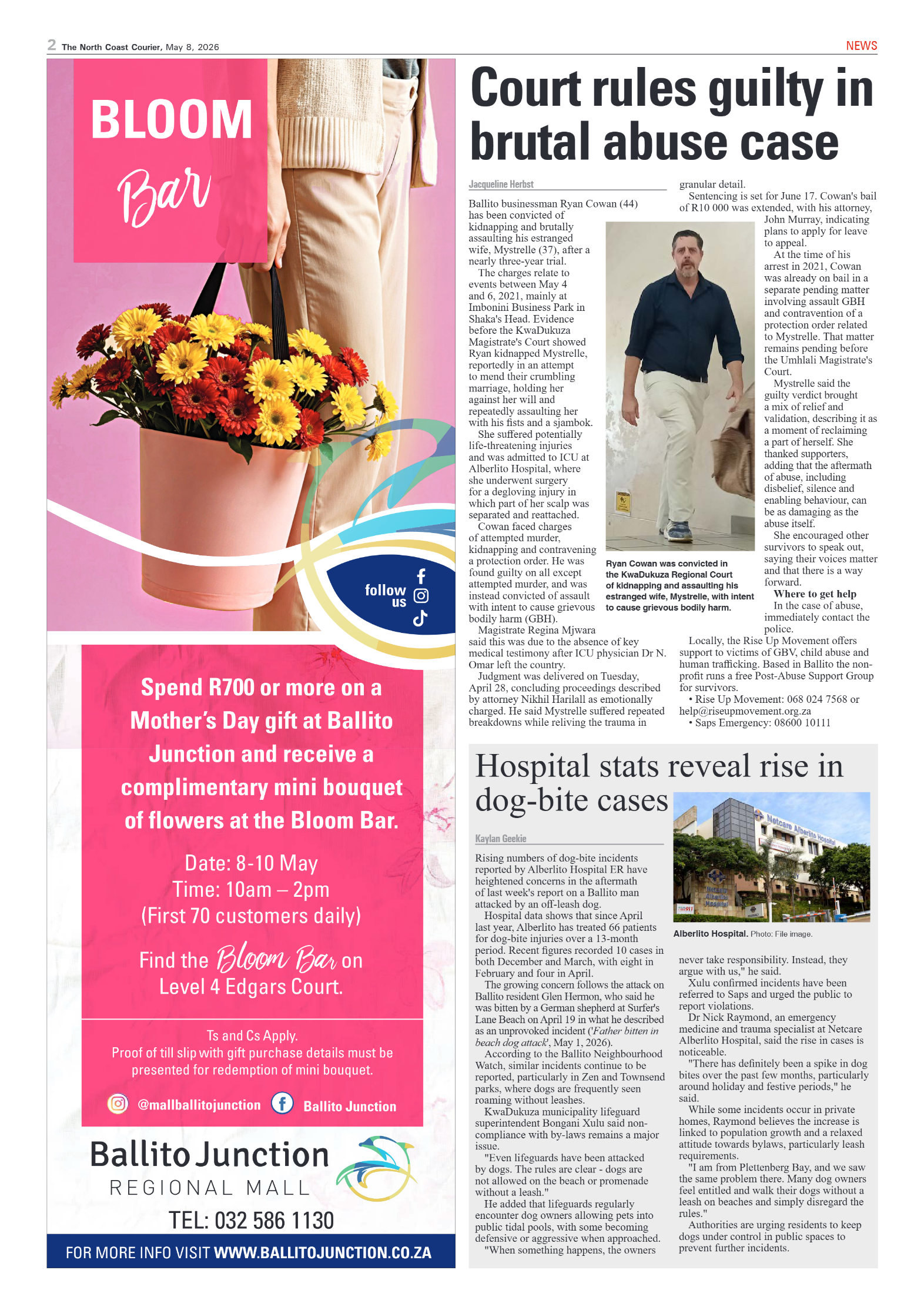 The North Coast Courier – 08 May 2026 page 2