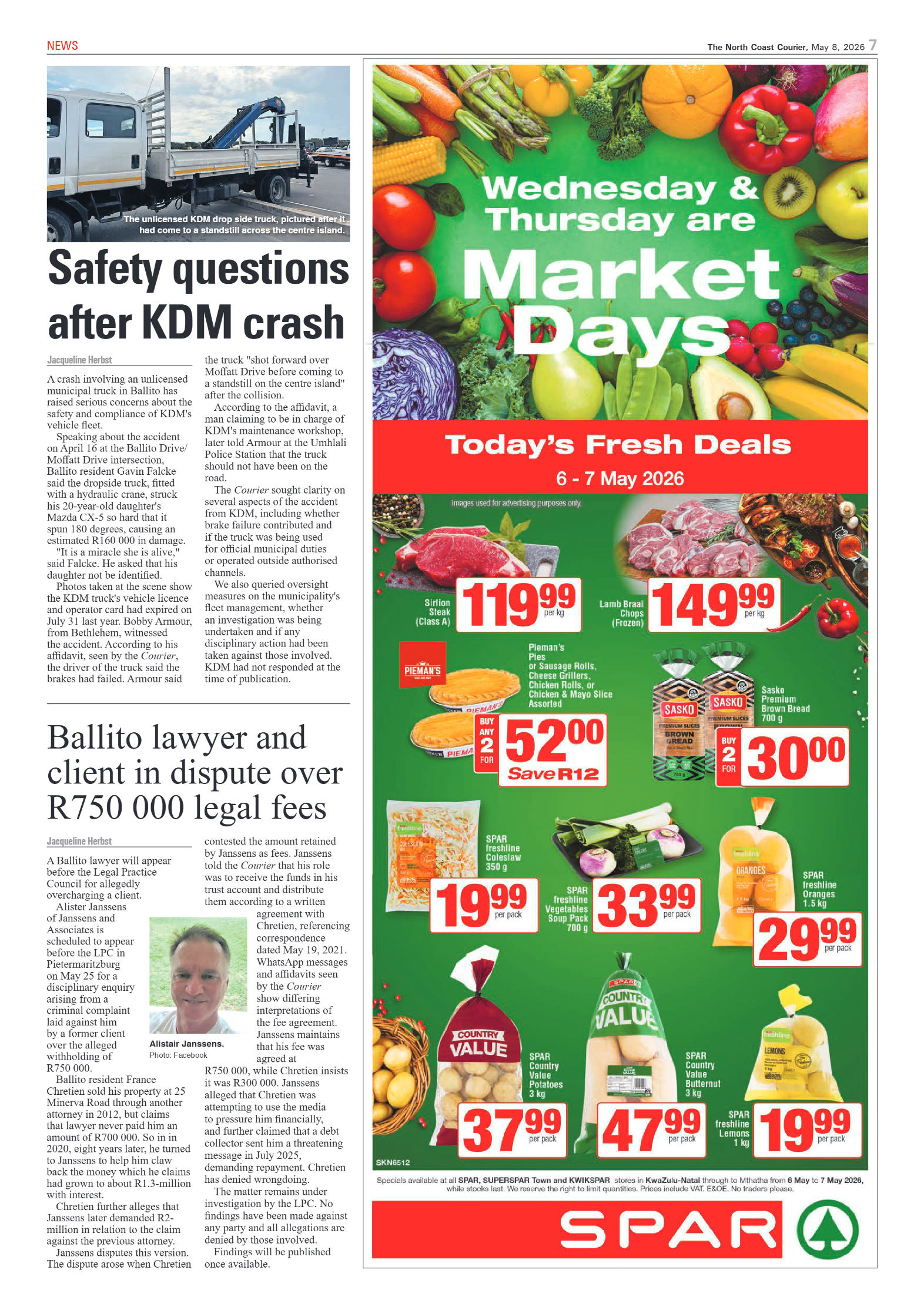 The North Coast Courier – 08 May 2026 page 7