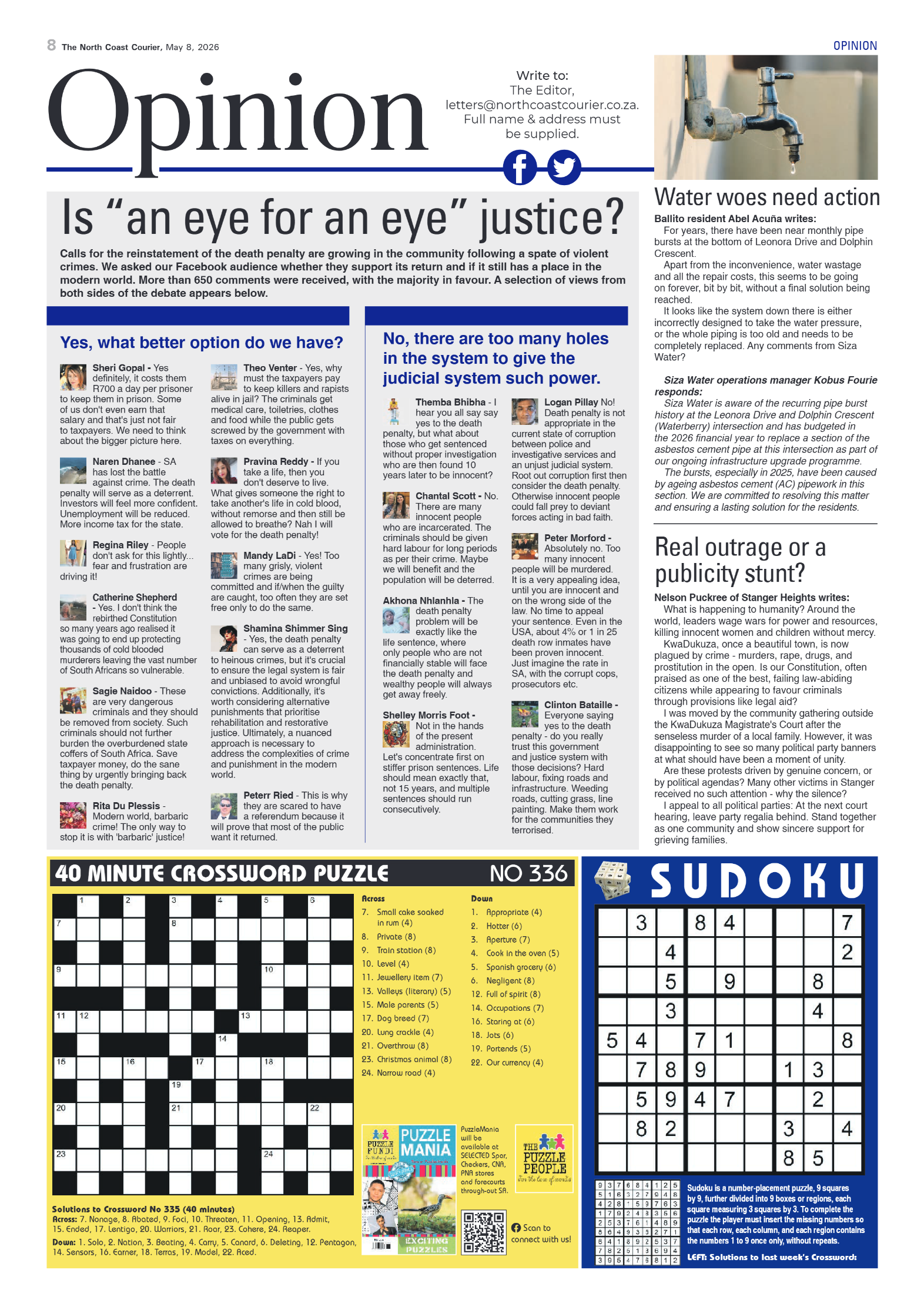 The North Coast Courier – 08 May 2026 page 8