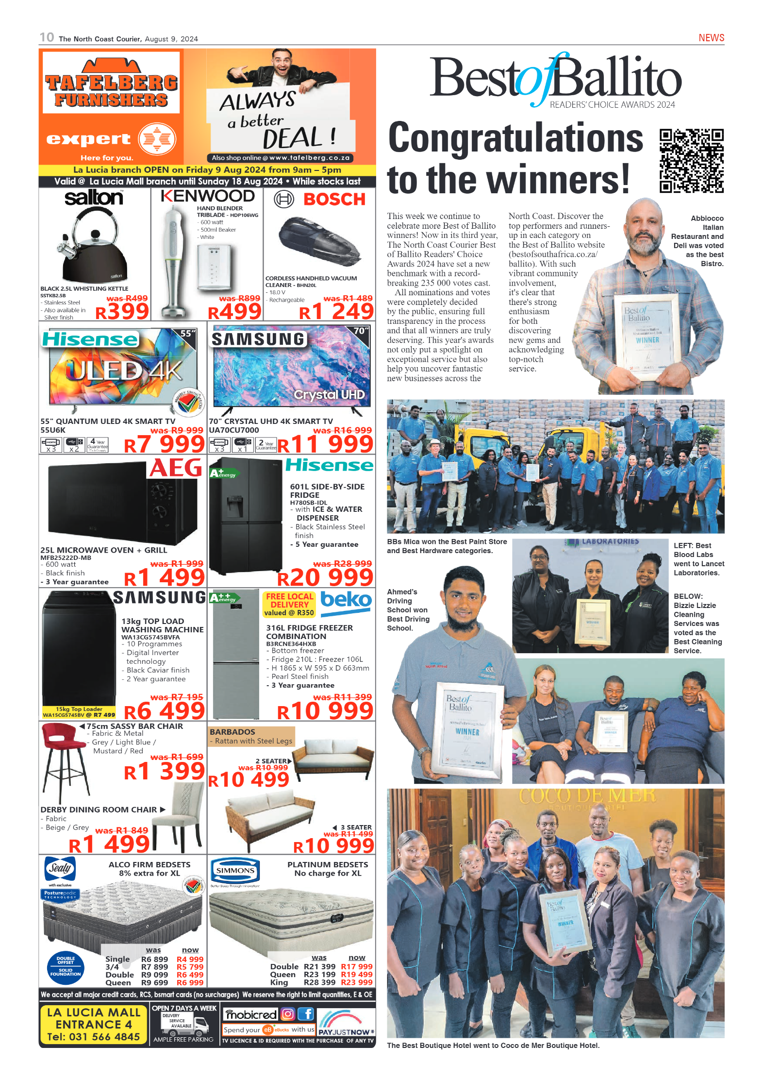 The North Coast Courier – 09 August 2024 page 10