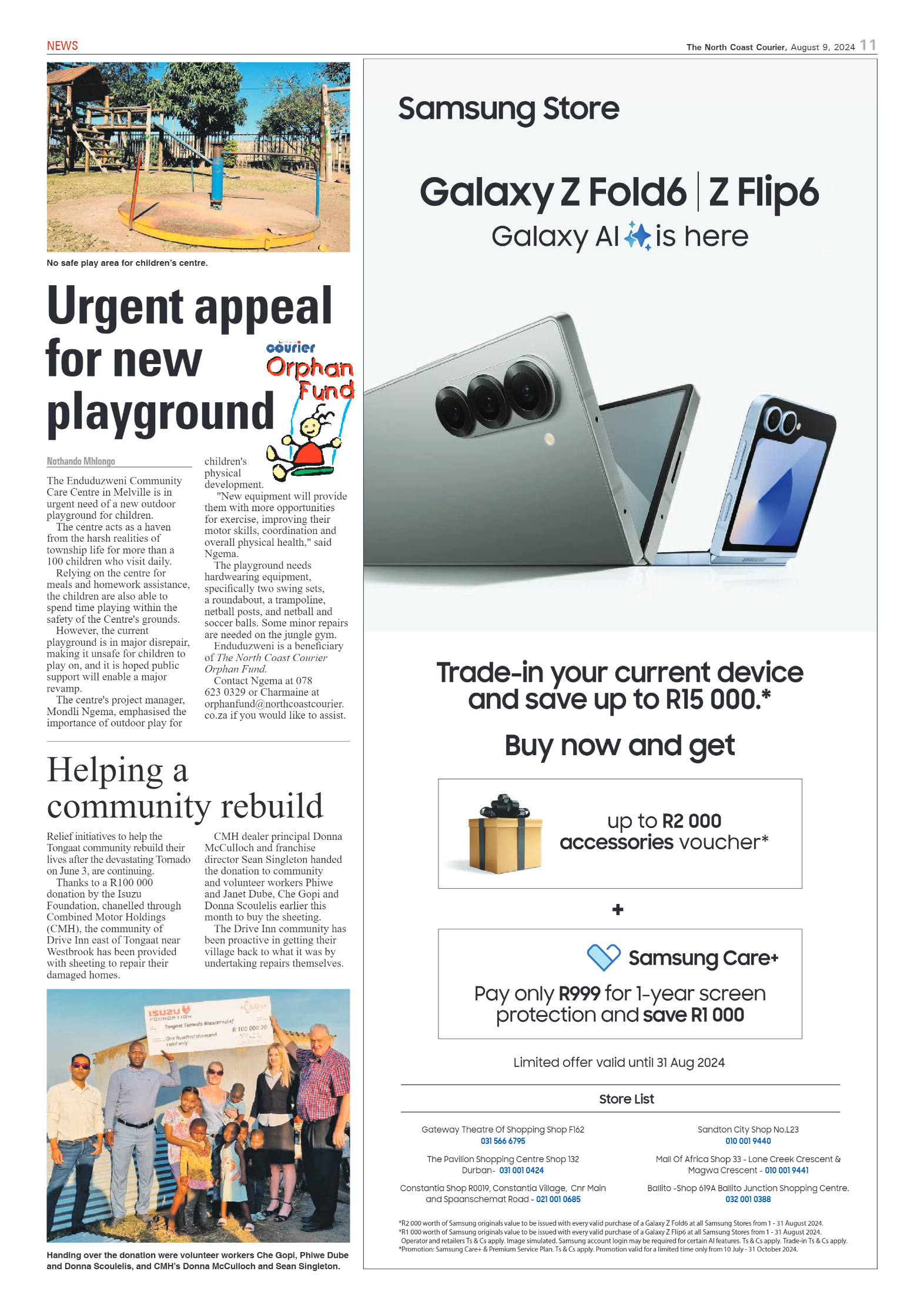 The North Coast Courier – 09 August 2024 page 11