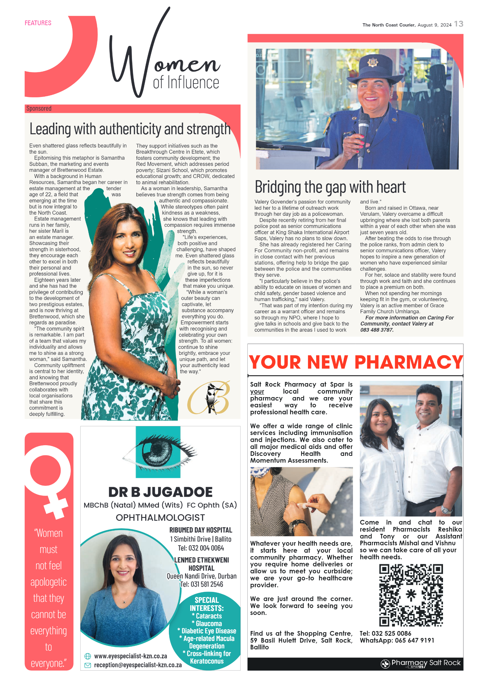 The North Coast Courier – 09 August 2024 page 13