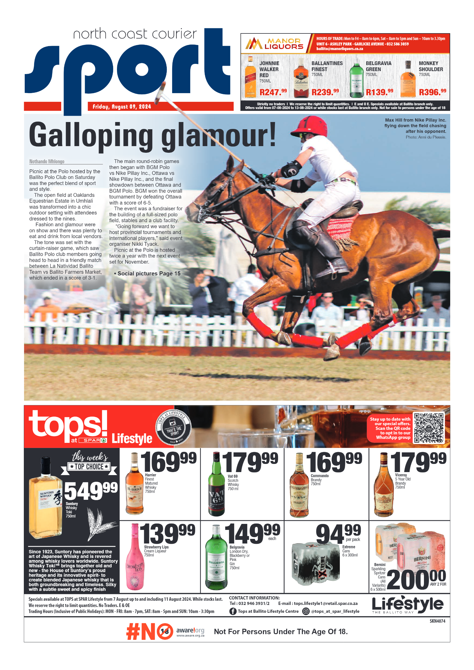 The North Coast Courier – 09 August 2024 page 16