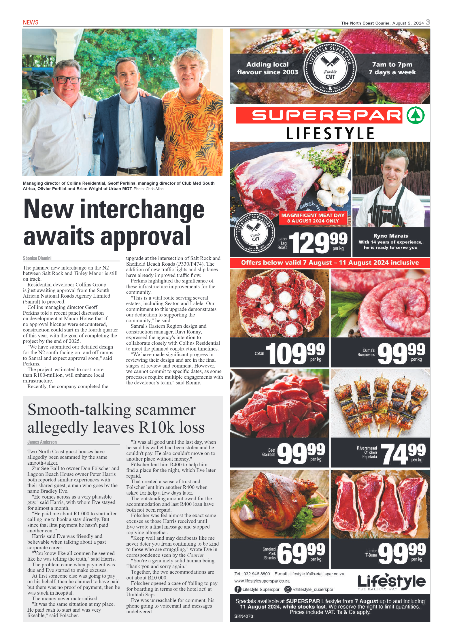 The North Coast Courier – 09 August 2024 page 3